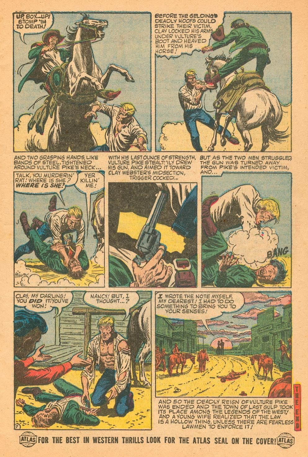 Read online Outlaw Fighters comic -  Issue #5 - 9