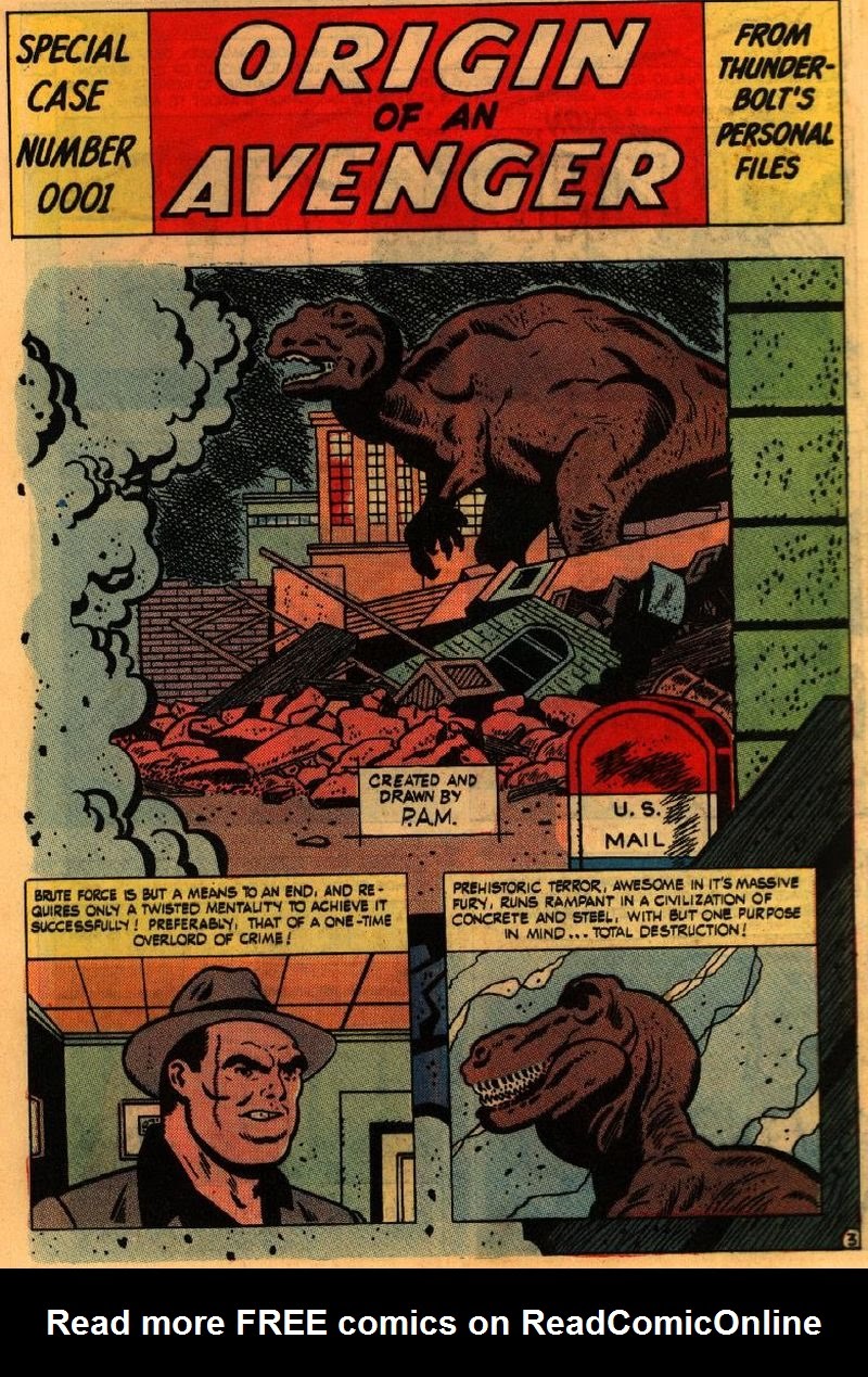 Read online Thunderbolt comic -  Issue #1 - 4