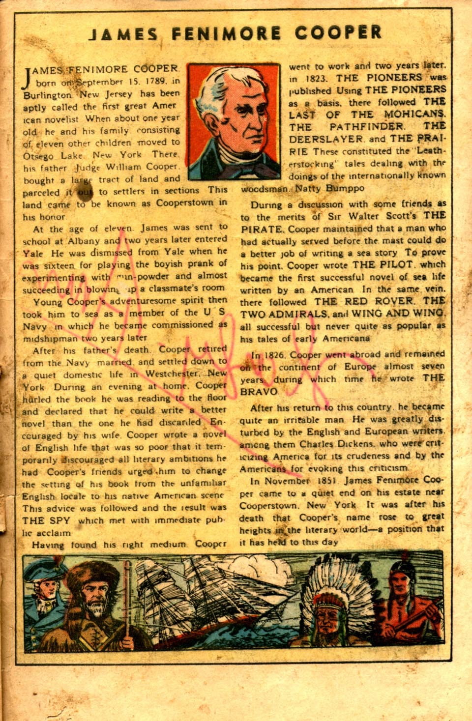 Read online Classics Illustrated comic -  Issue #51 - 47