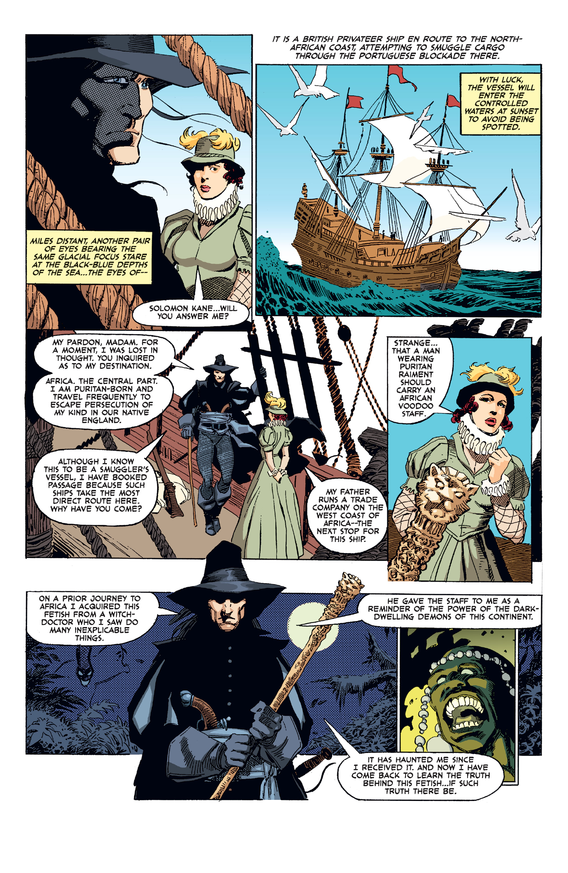 Read online The Sword of Solomon Kane comic -  Issue #4 - 4