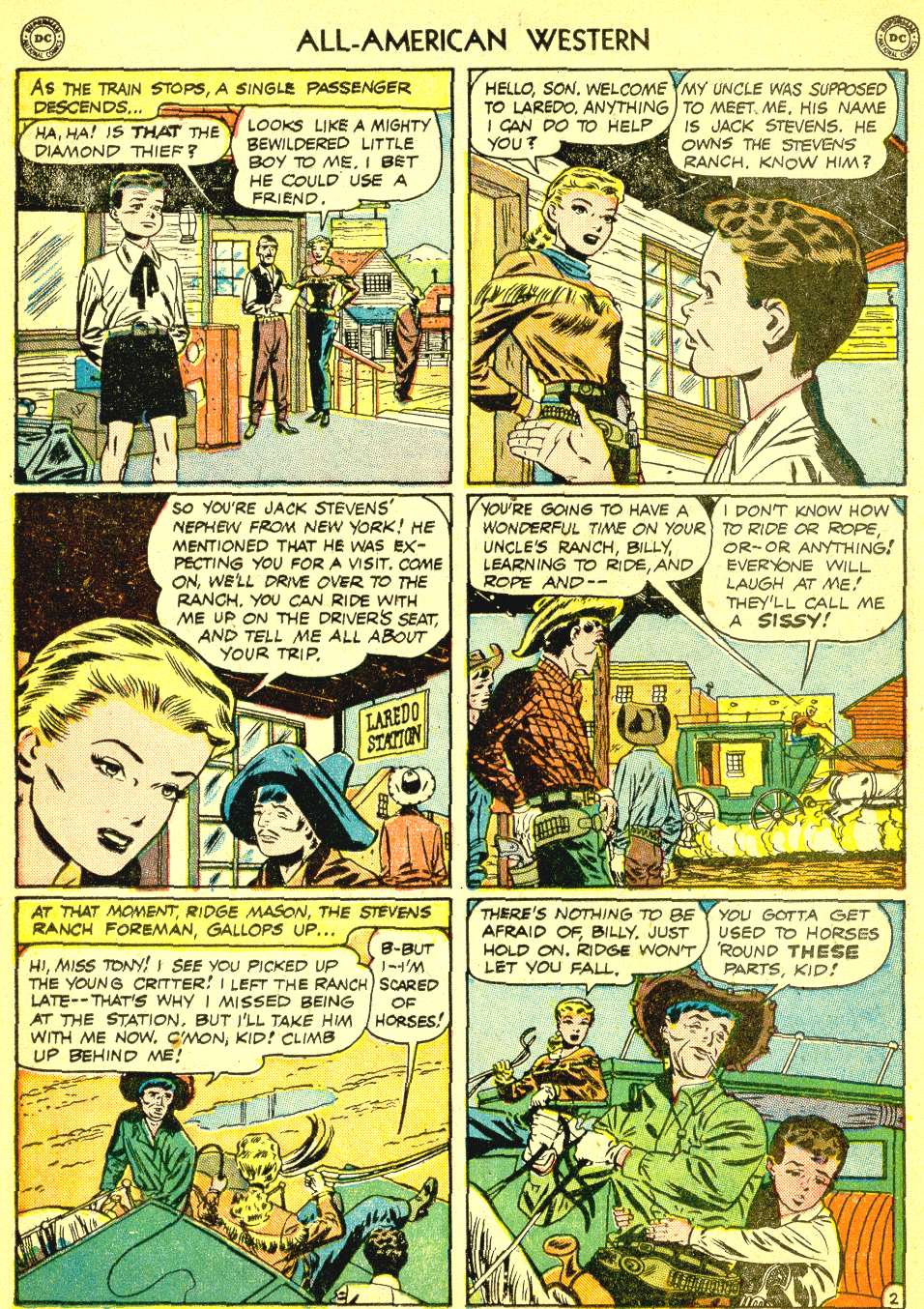 Read online All-American Western comic -  Issue #111 - 16