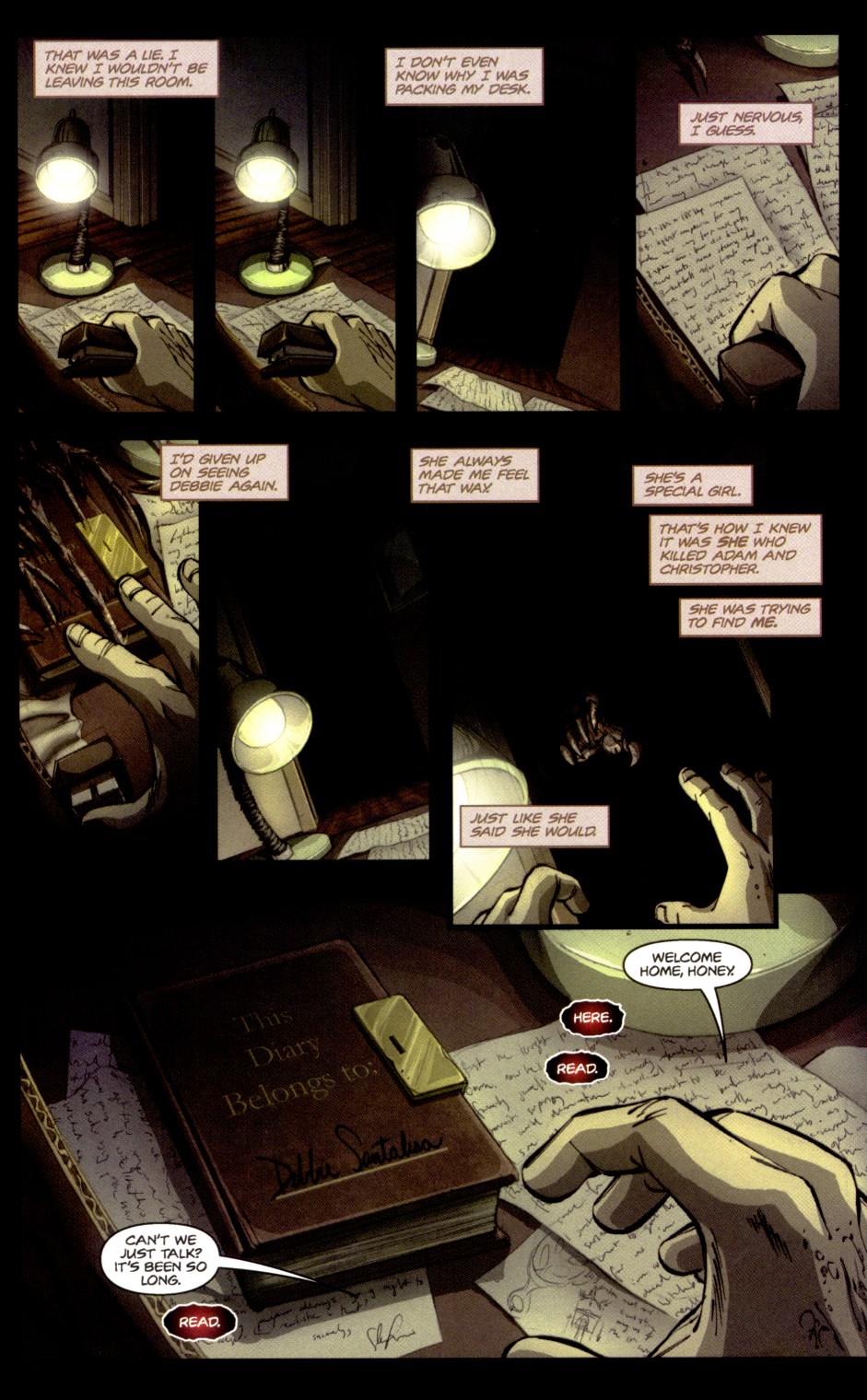 Read online Dark Minds / Witchblade comic -  Issue #1 - 26