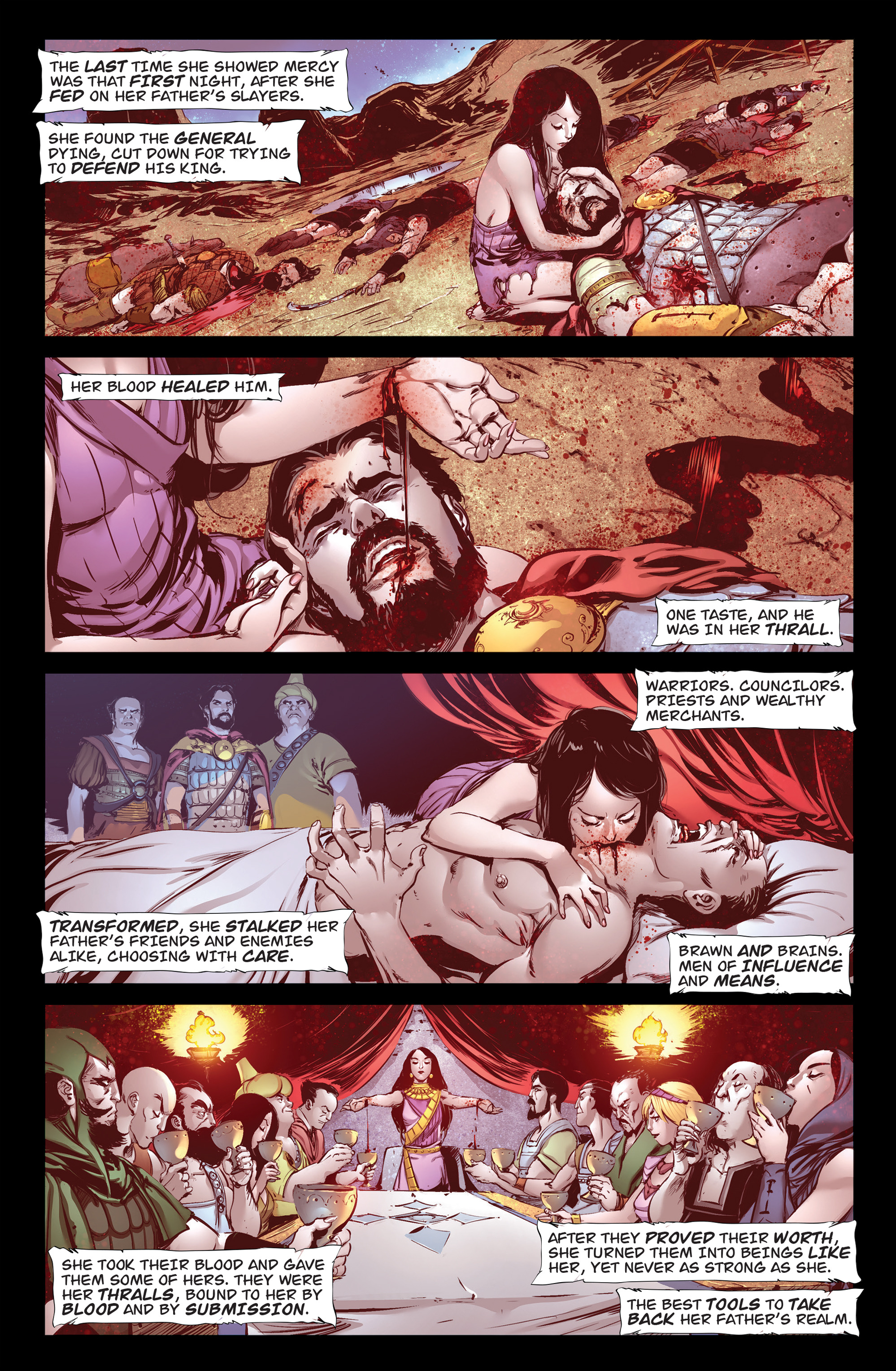 Read online Queen of Vampires comic -  Issue #1 - 25