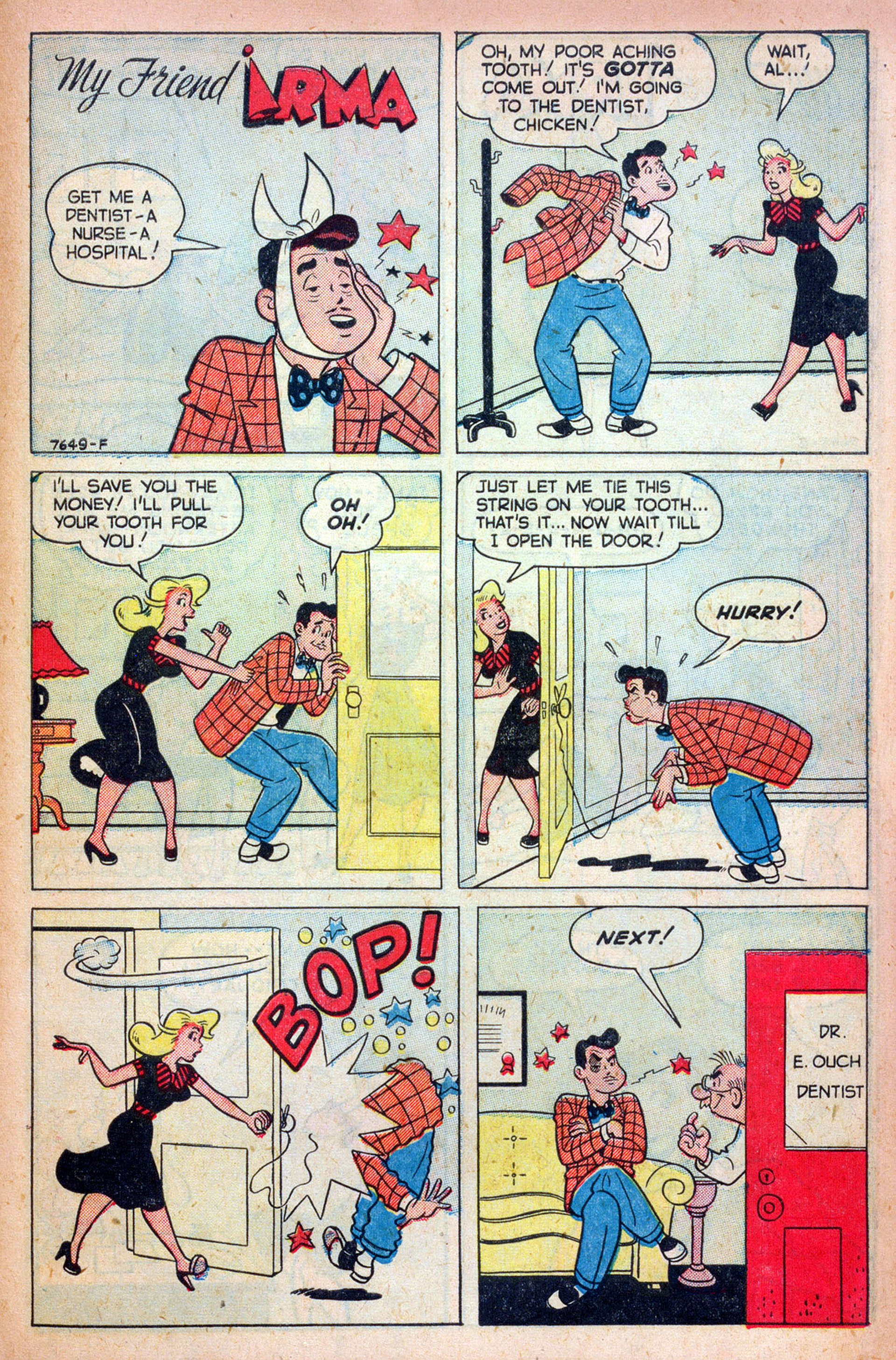 Read online My Friend Irma comic -  Issue #7 - 39