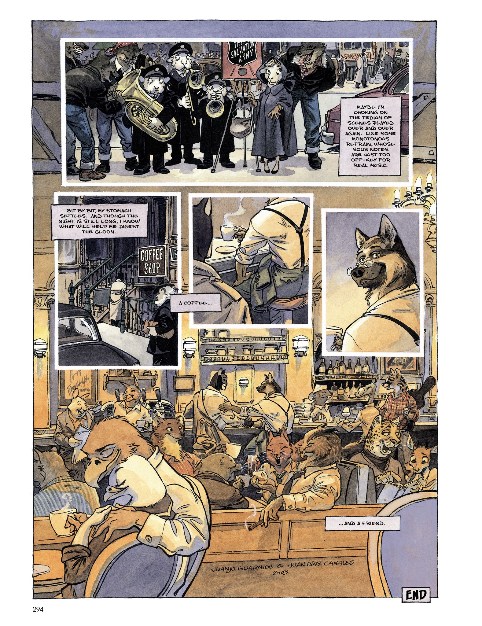 Read online Blacksad: The Collected Stories comic -  Issue # TPB (Part 3) - 96