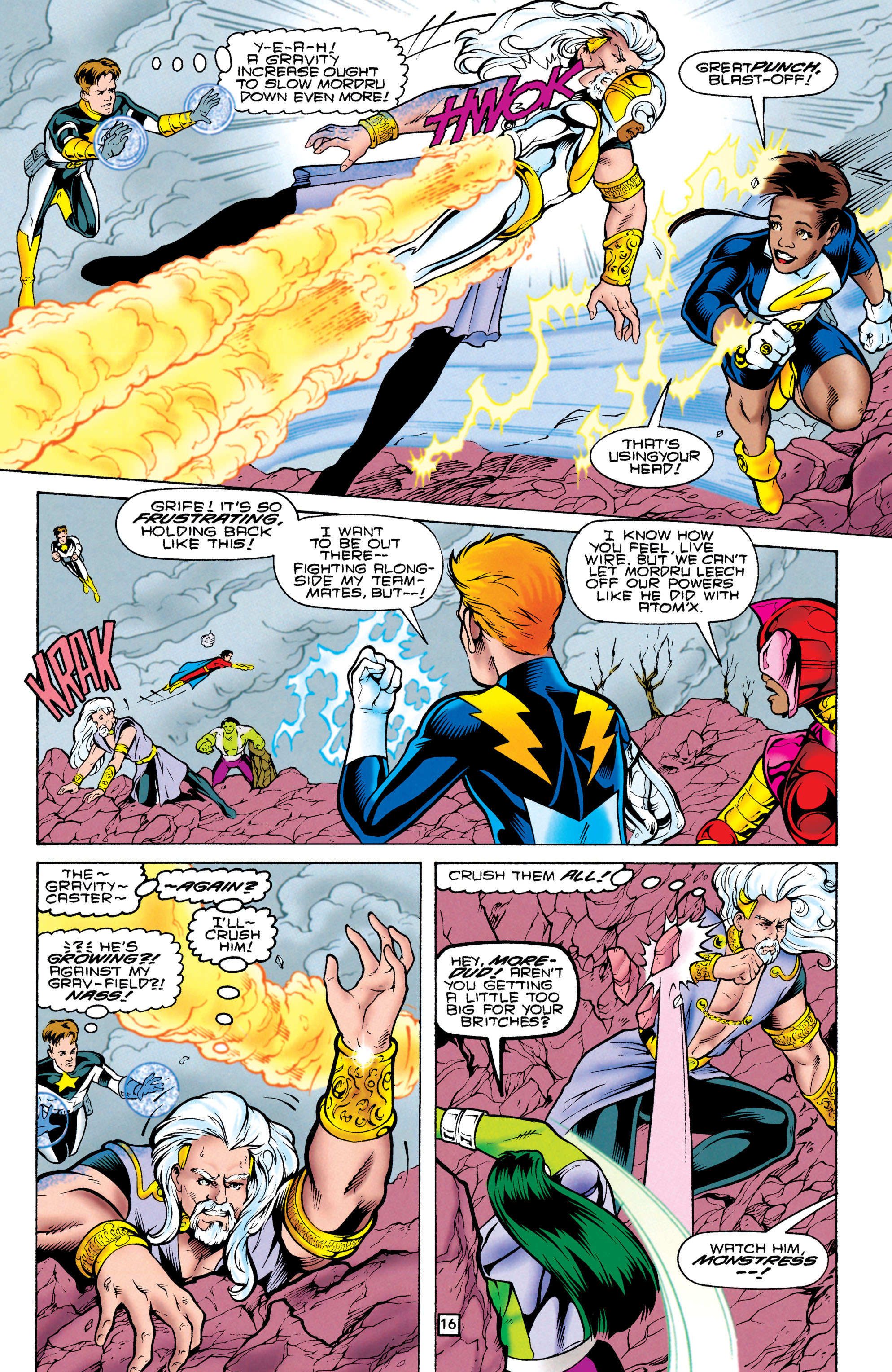 Read online Legionnaires comic -  Issue #50 - 16