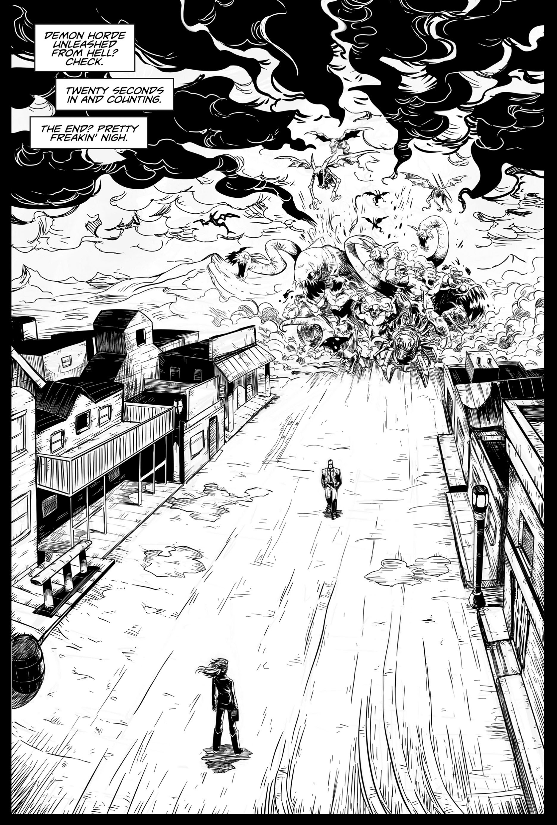 Read online The End Is Totally Nigh comic -  Issue #1 - 4