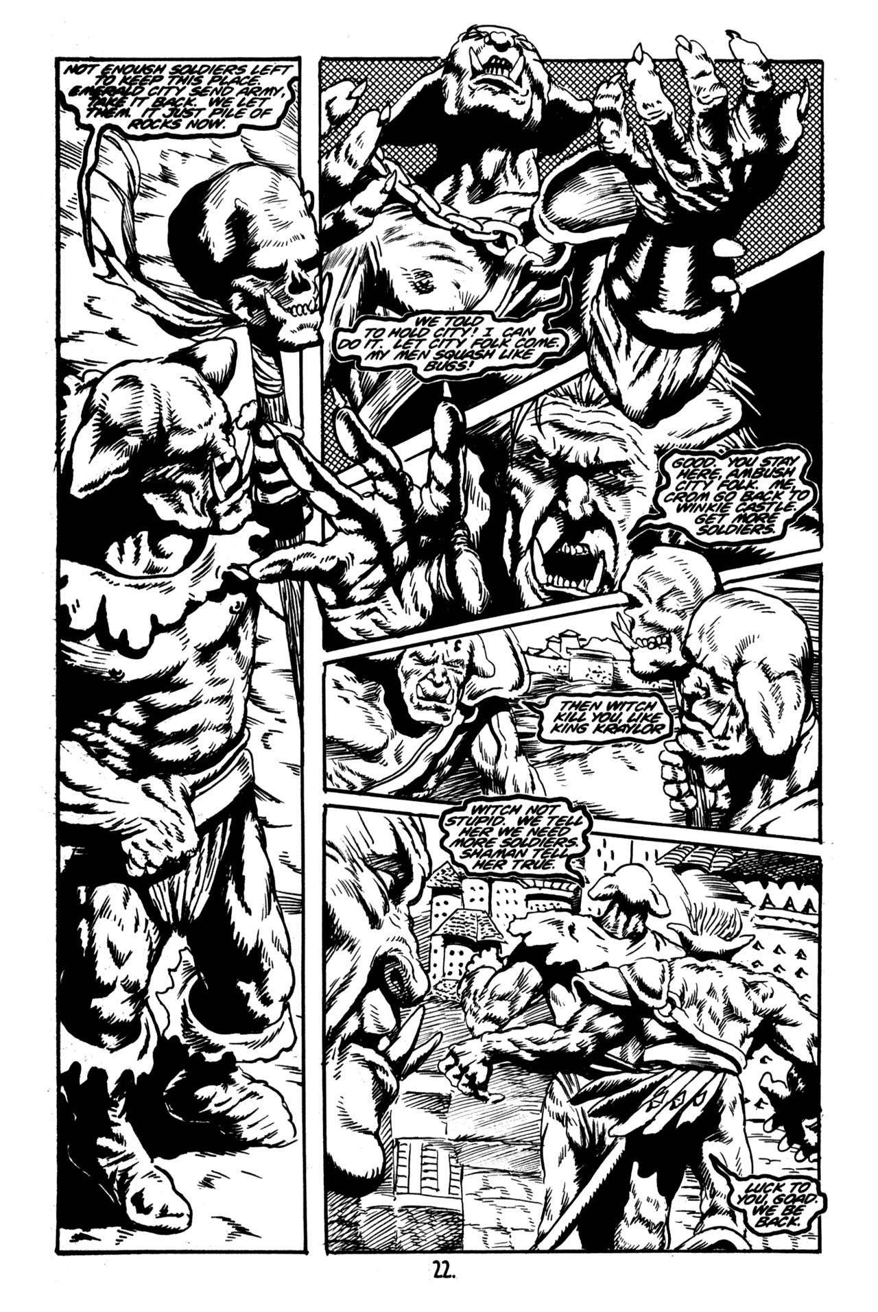 Read online Dark Oz comic -  Issue #2 - 24