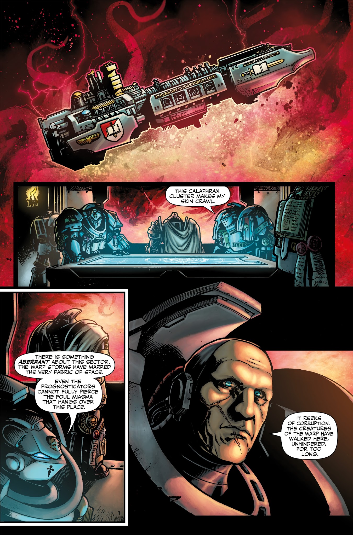 Read online Warhammer 40,000: Will of Iron comic -  Issue #9 - 11