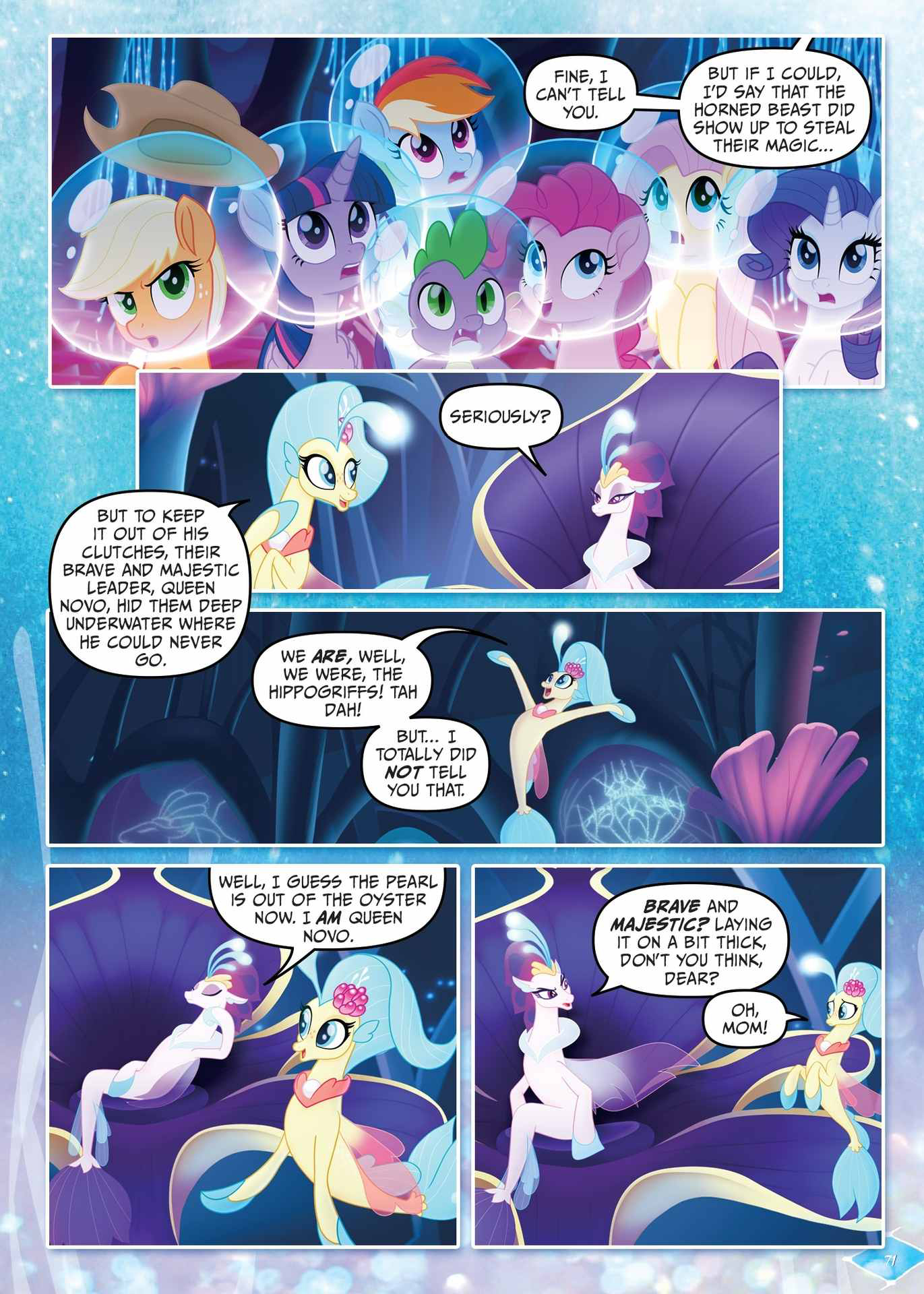 Read online My Little Pony: The Movie Adaptation comic -  Issue # TPB - 72