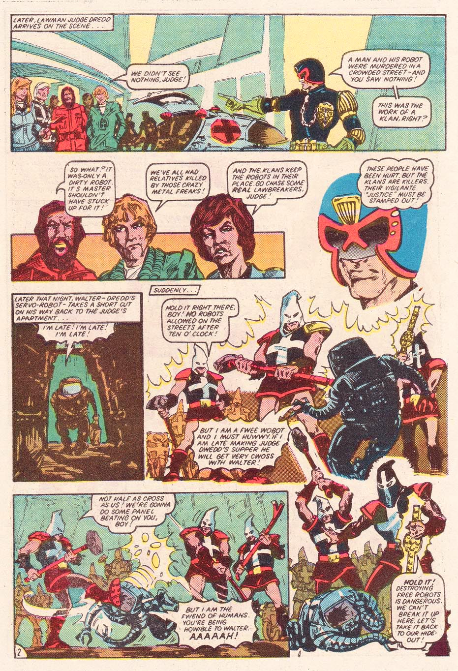 Read online Judge Dredd: The Early Cases comic -  Issue #4 - 30