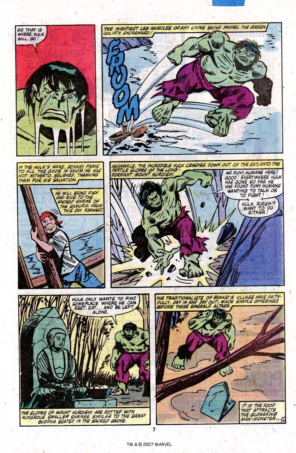 Read online The Incredible Hulk (1968) comic -  Issue #260 - 9