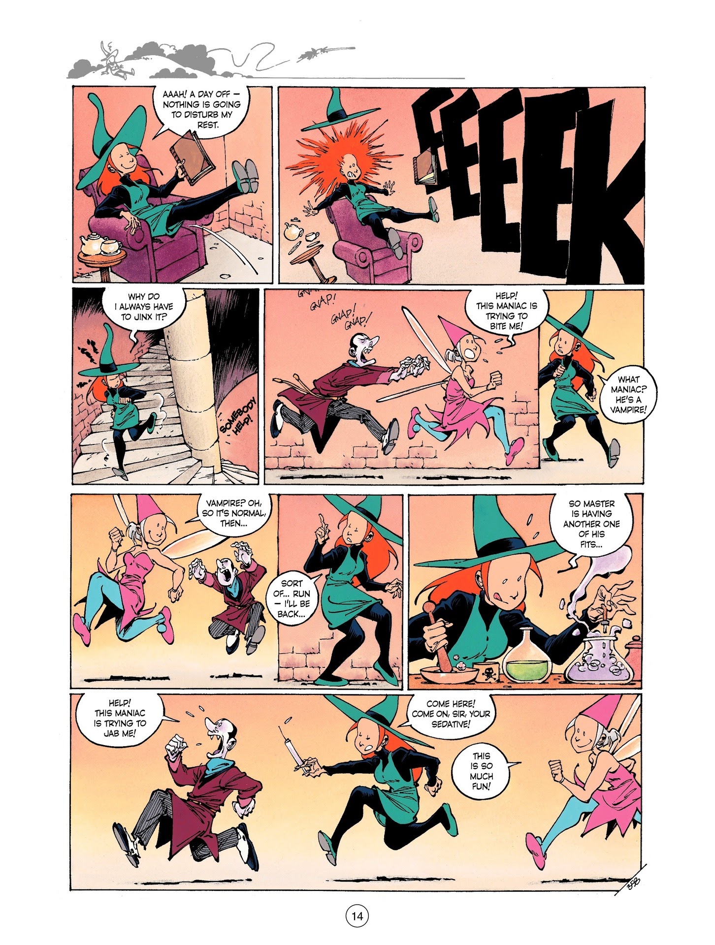 Read online Mélusine (1995) comic -  Issue #10 - 14