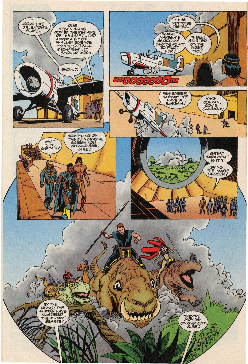 Read online Tarzan (1996) comic -  Issue #4 - 24