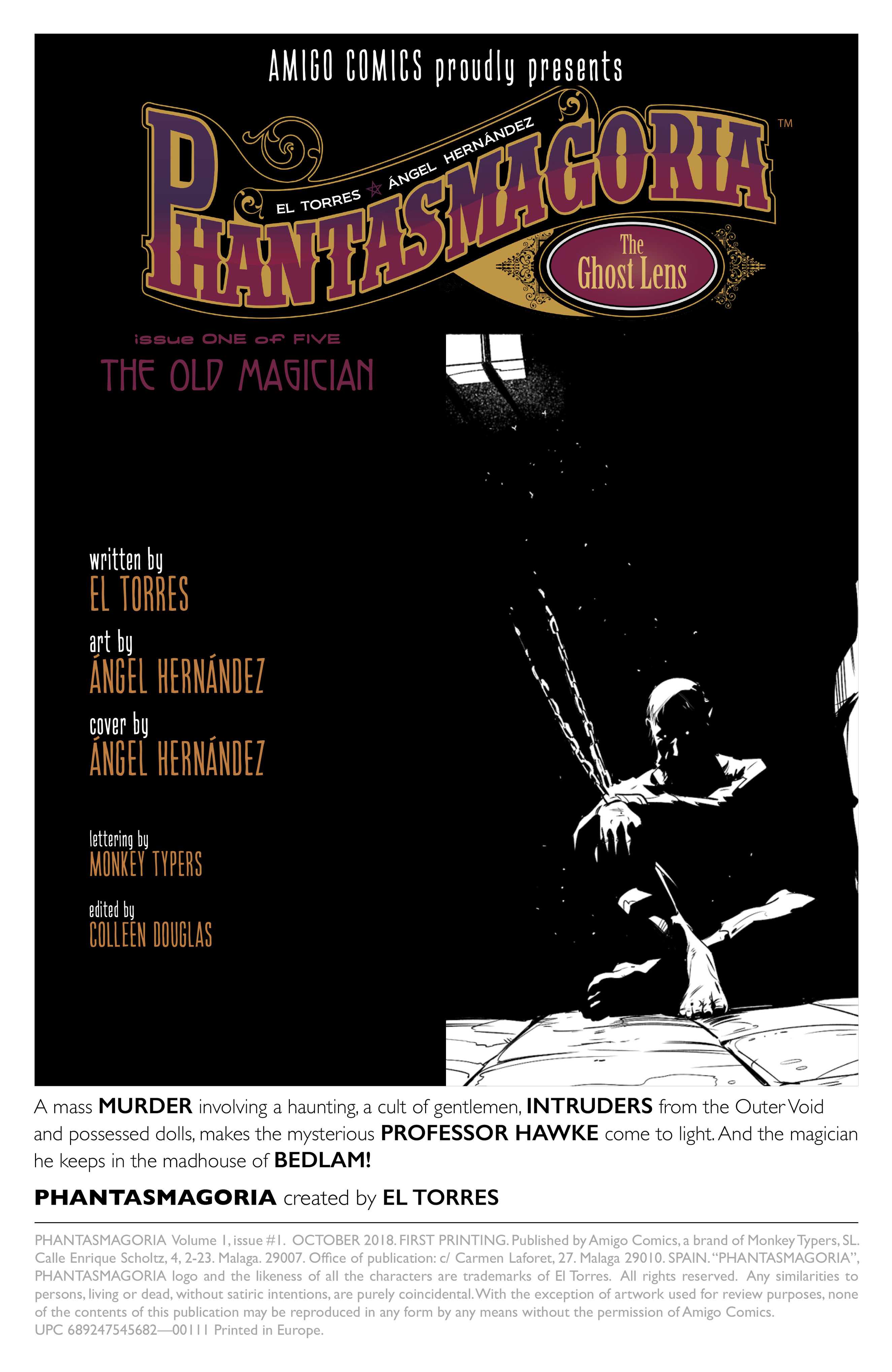 Read online Phantasmagoria comic -  Issue #1 - 2