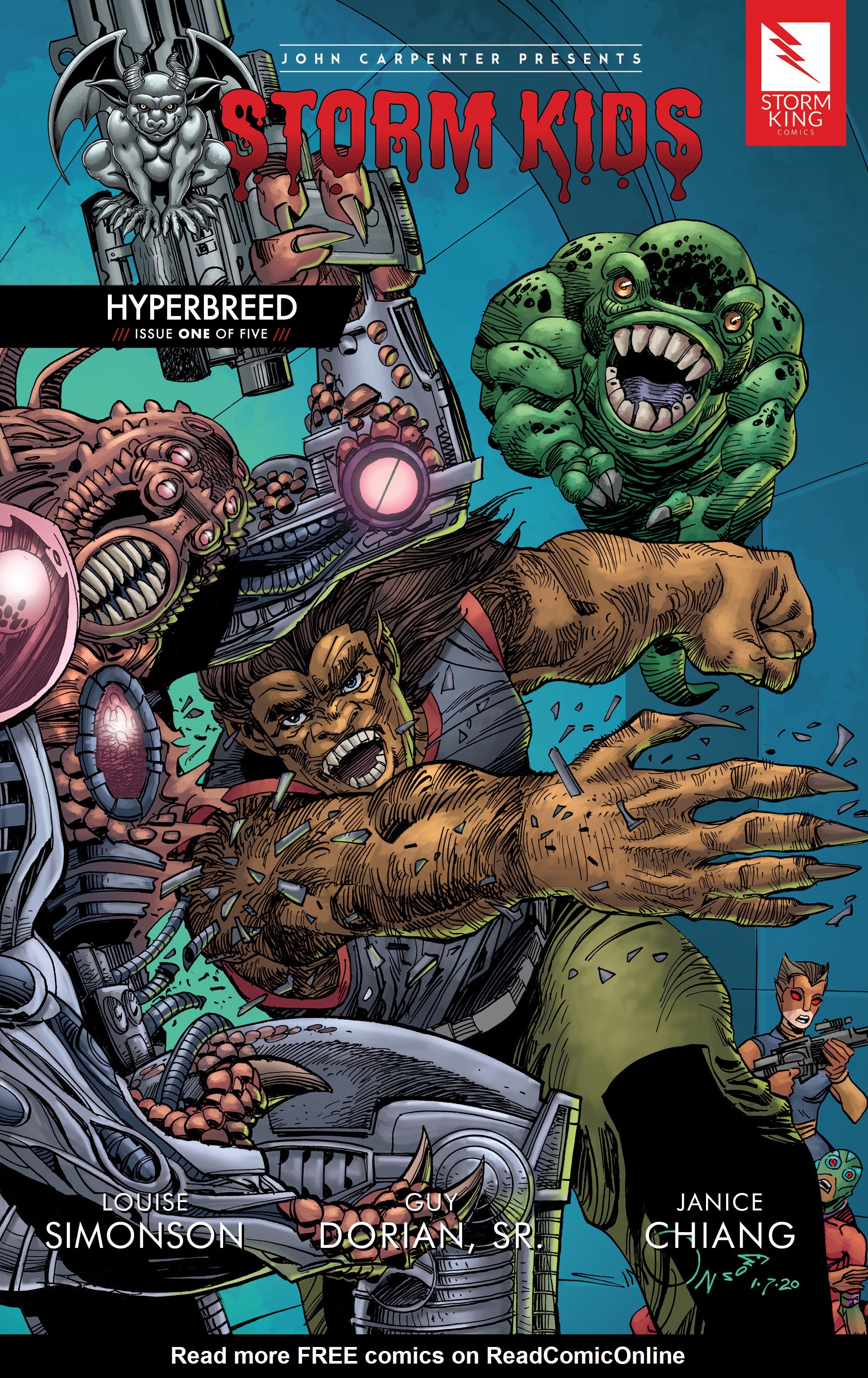 Read online John Carpenter Presents Storm Kids: Hyperbreed comic -  Issue #1 - 1