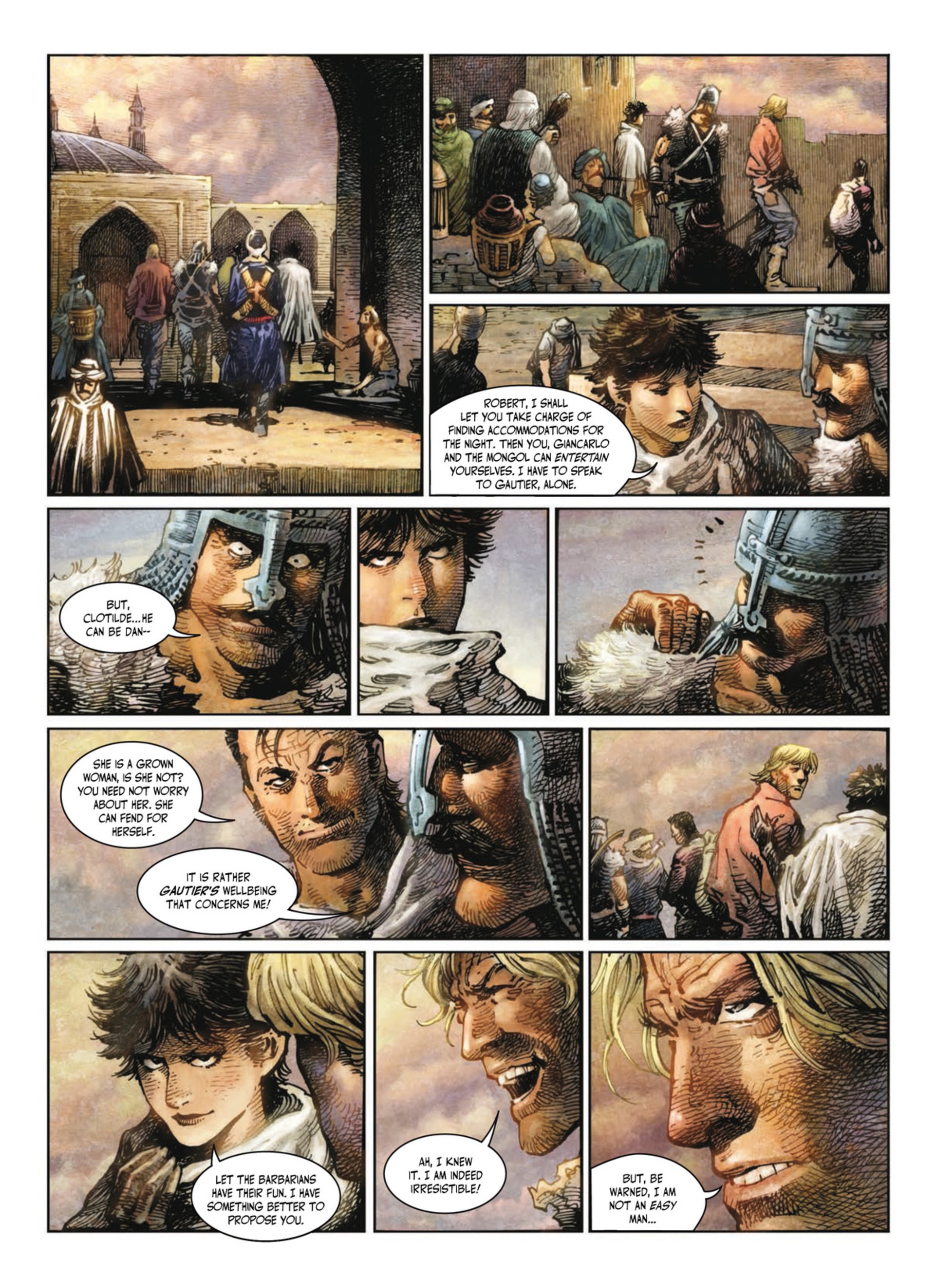 Read online Crusades comic -  Issue #2 - 44