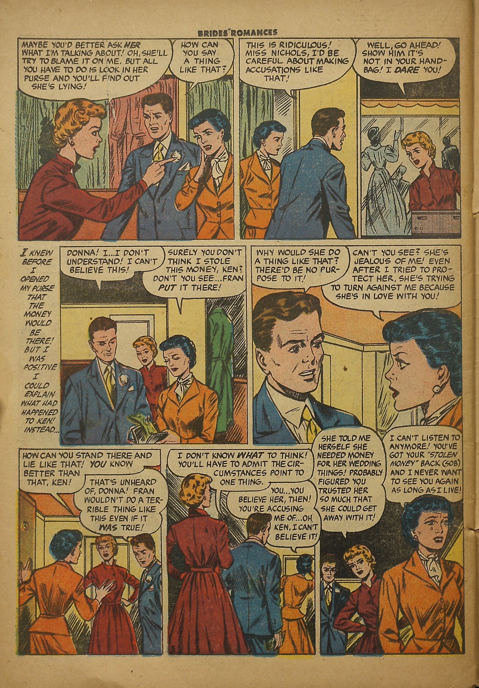 Read online Brides Romances comic -  Issue #16 - 22