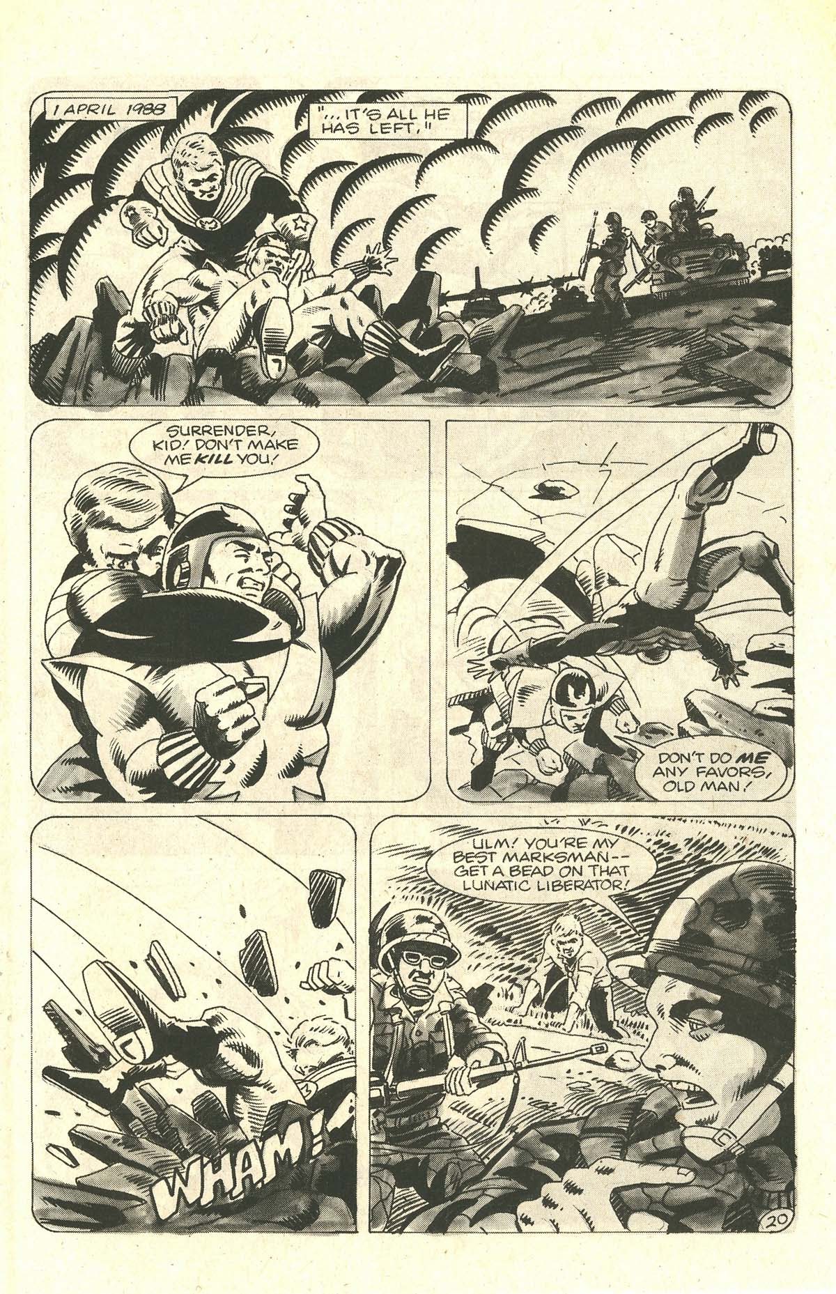 Read online Liberator (1987) comic -  Issue #4 - 23
