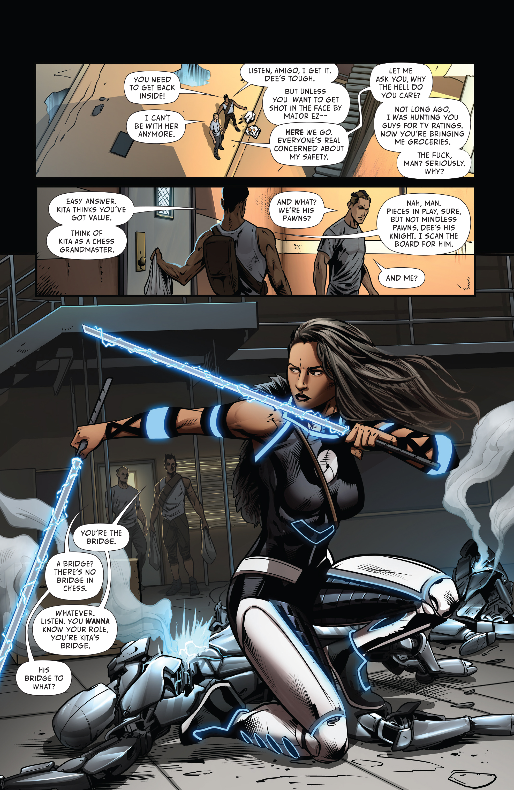 Read online Neon Future comic -  Issue #4 - 11