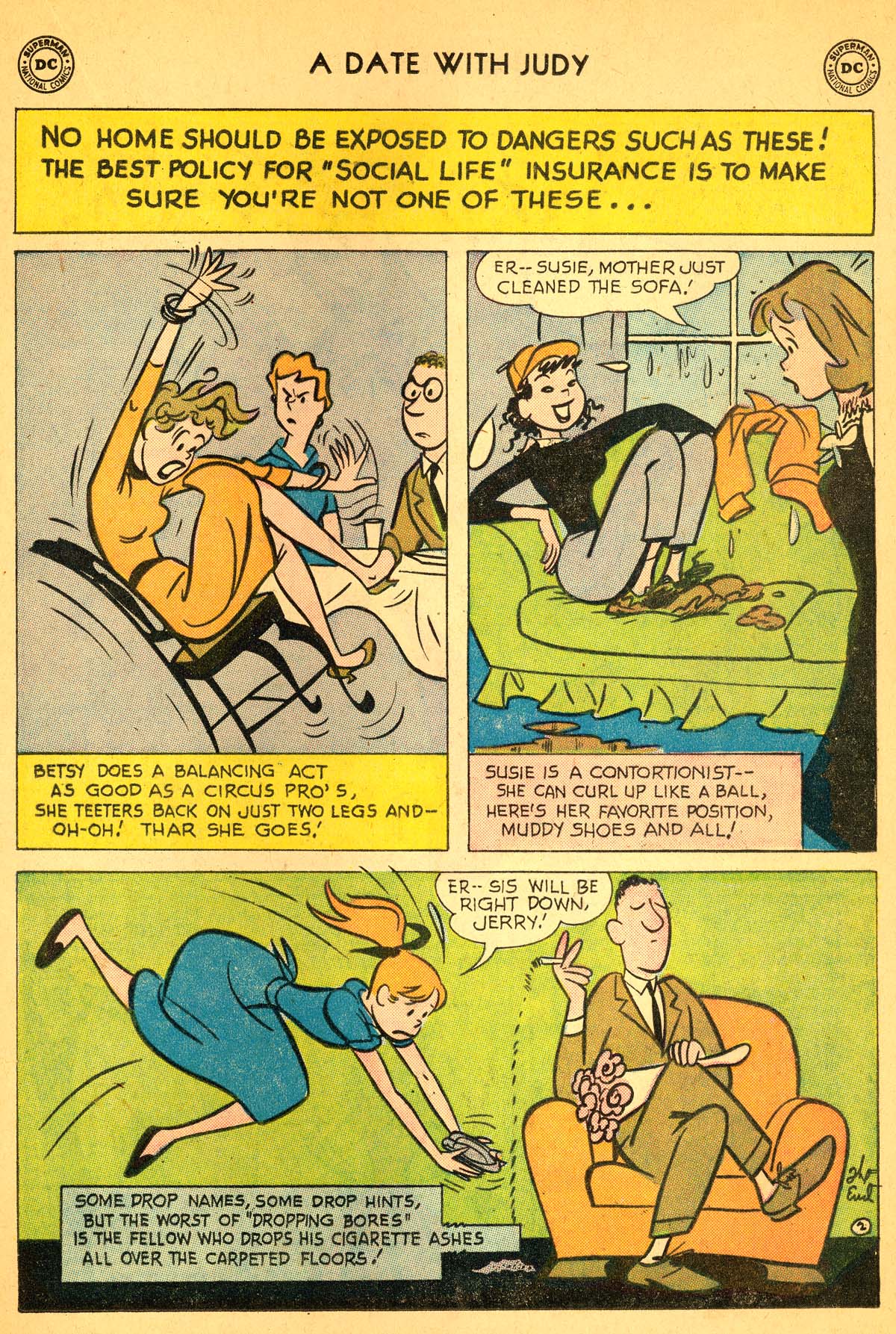Read online A Date with Judy comic -  Issue #69 - 17