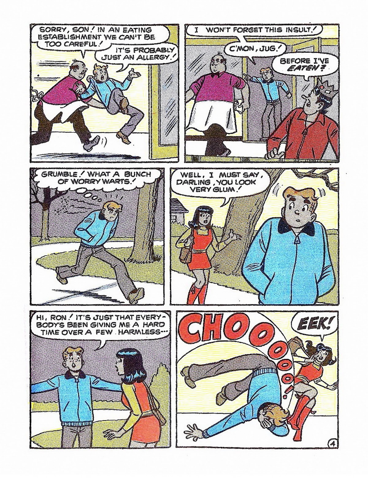 Read online Archie's Double Digest Magazine comic -  Issue #45 - 129