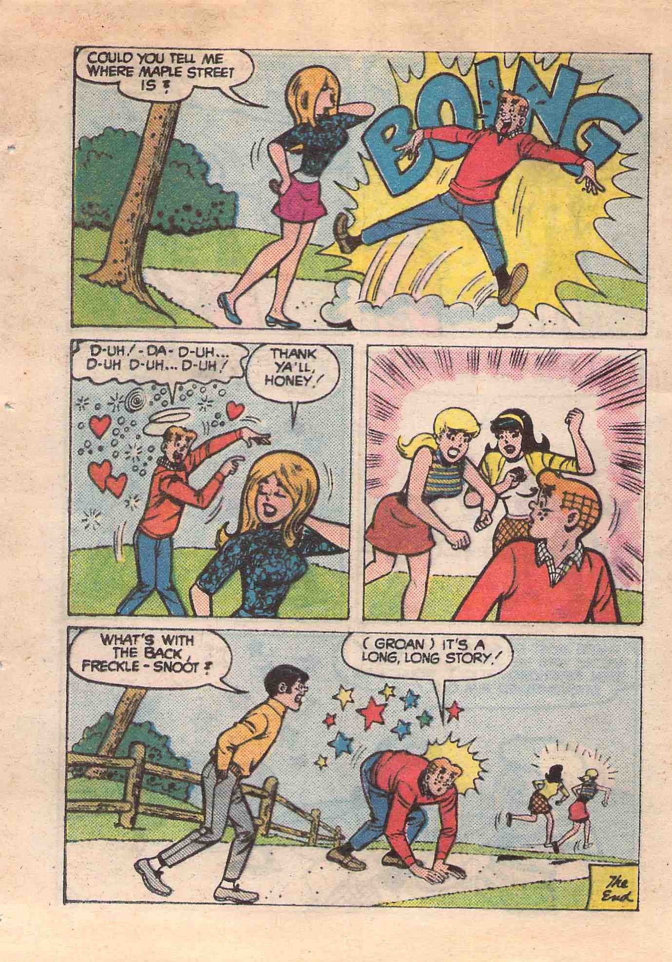 Read online Archie's Double Digest Magazine comic -  Issue #32 - 215