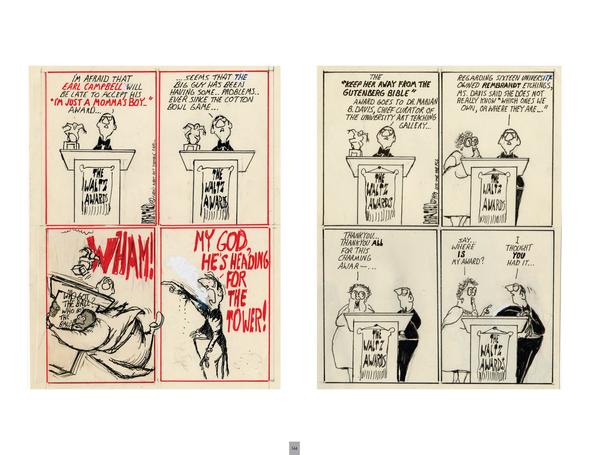 Read online Berkeley Breathed's Academia Waltz and Other Profound Transgressions comic -  Issue # TPB (Part 2) - 39