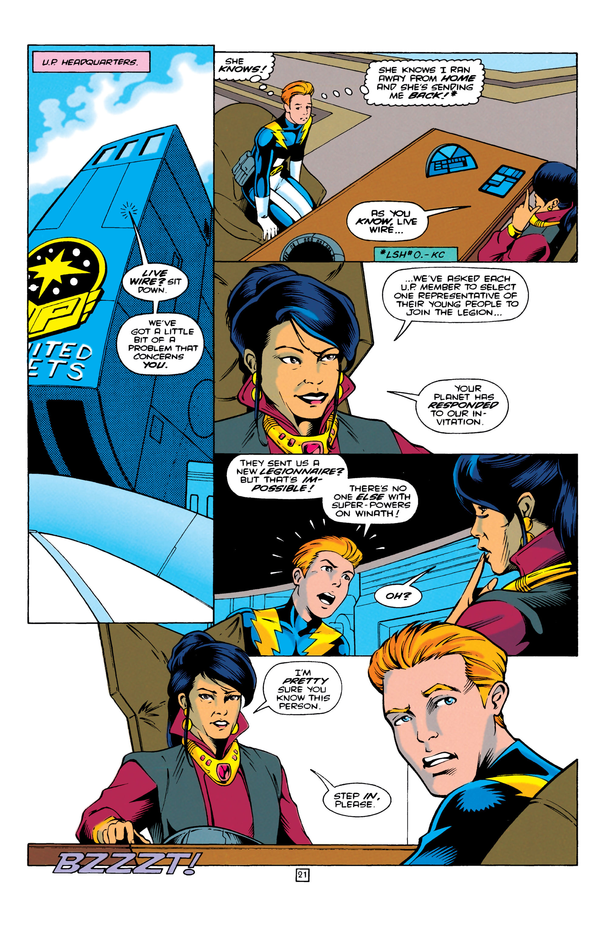 Read online Legionnaires comic -  Issue #20 - 22