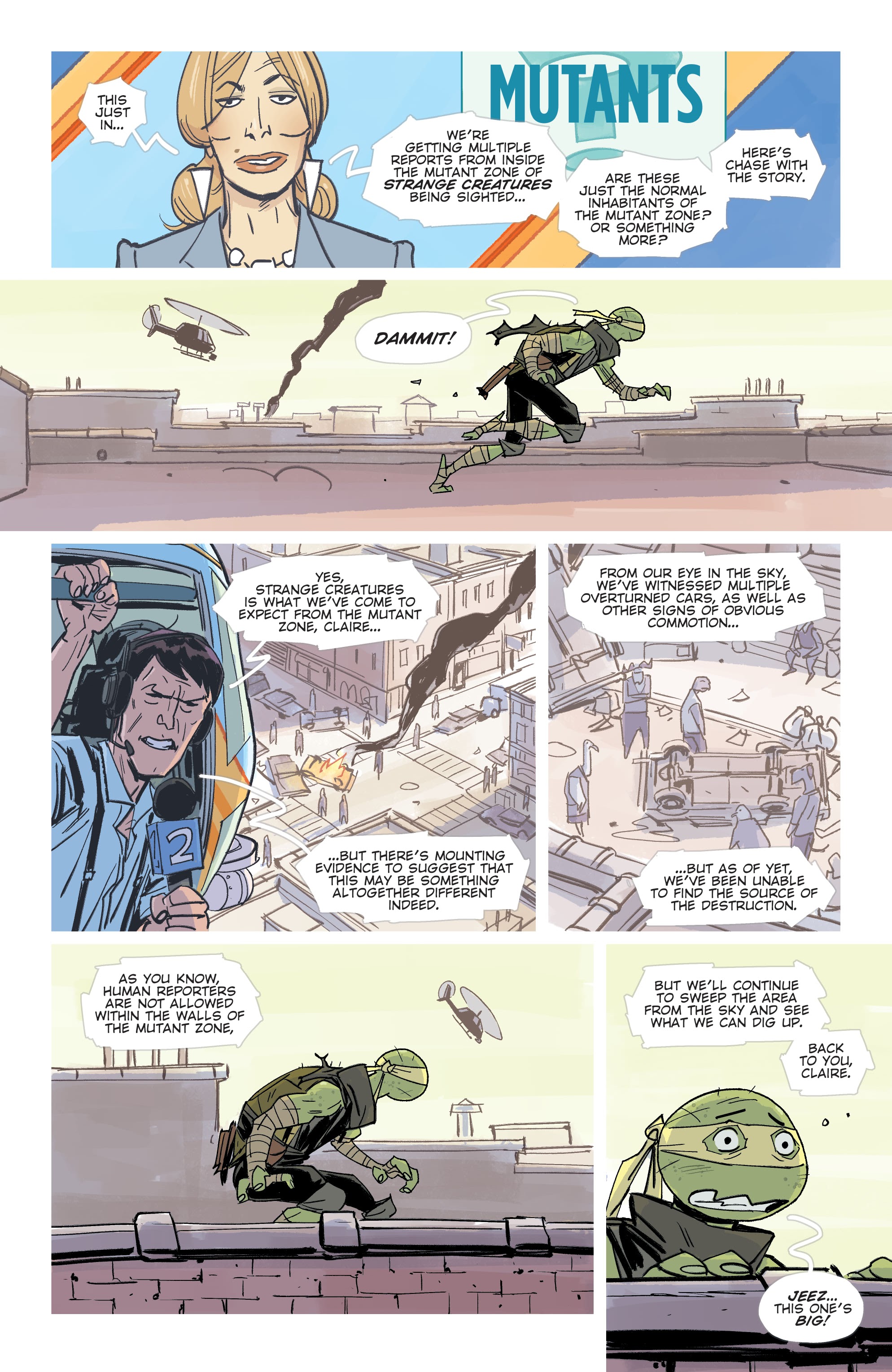 Read online Teenage Mutant Ninja Turtles: Jennika II comic -  Issue #1 - 21