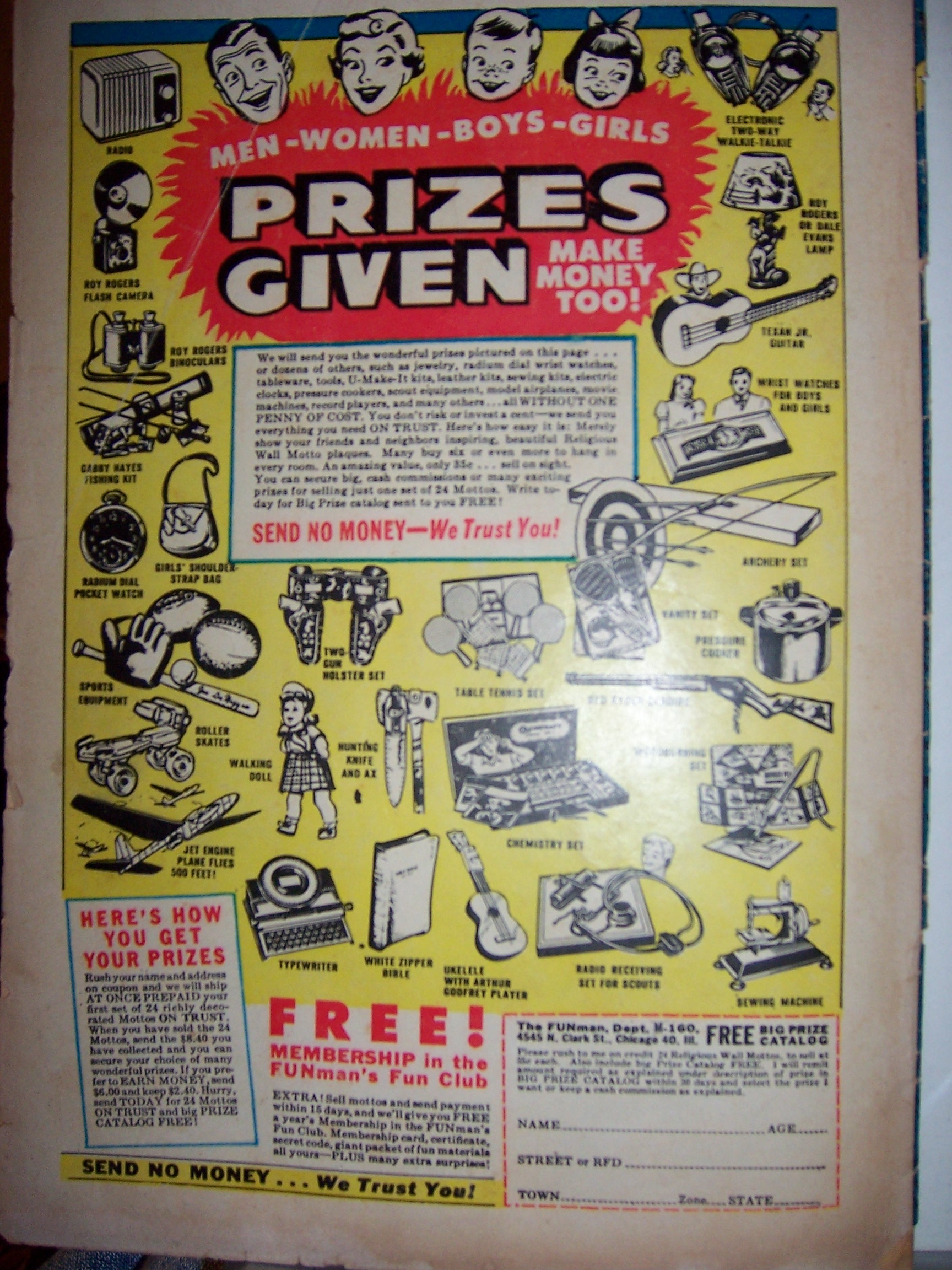 Read online Terrific Comics comic -  Issue #16 - 36