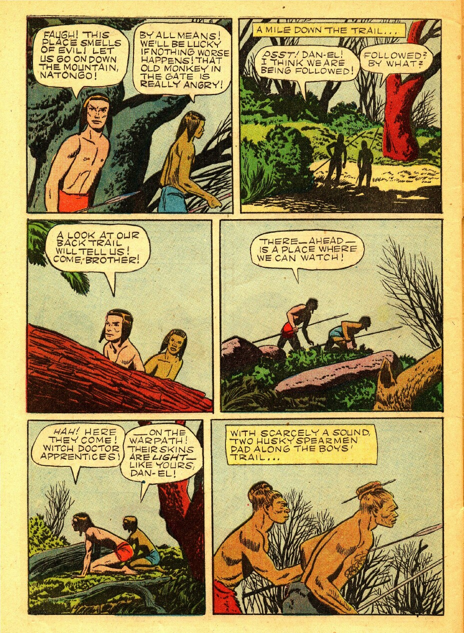 Read online Tarzan (1948) comic -  Issue #38 - 48