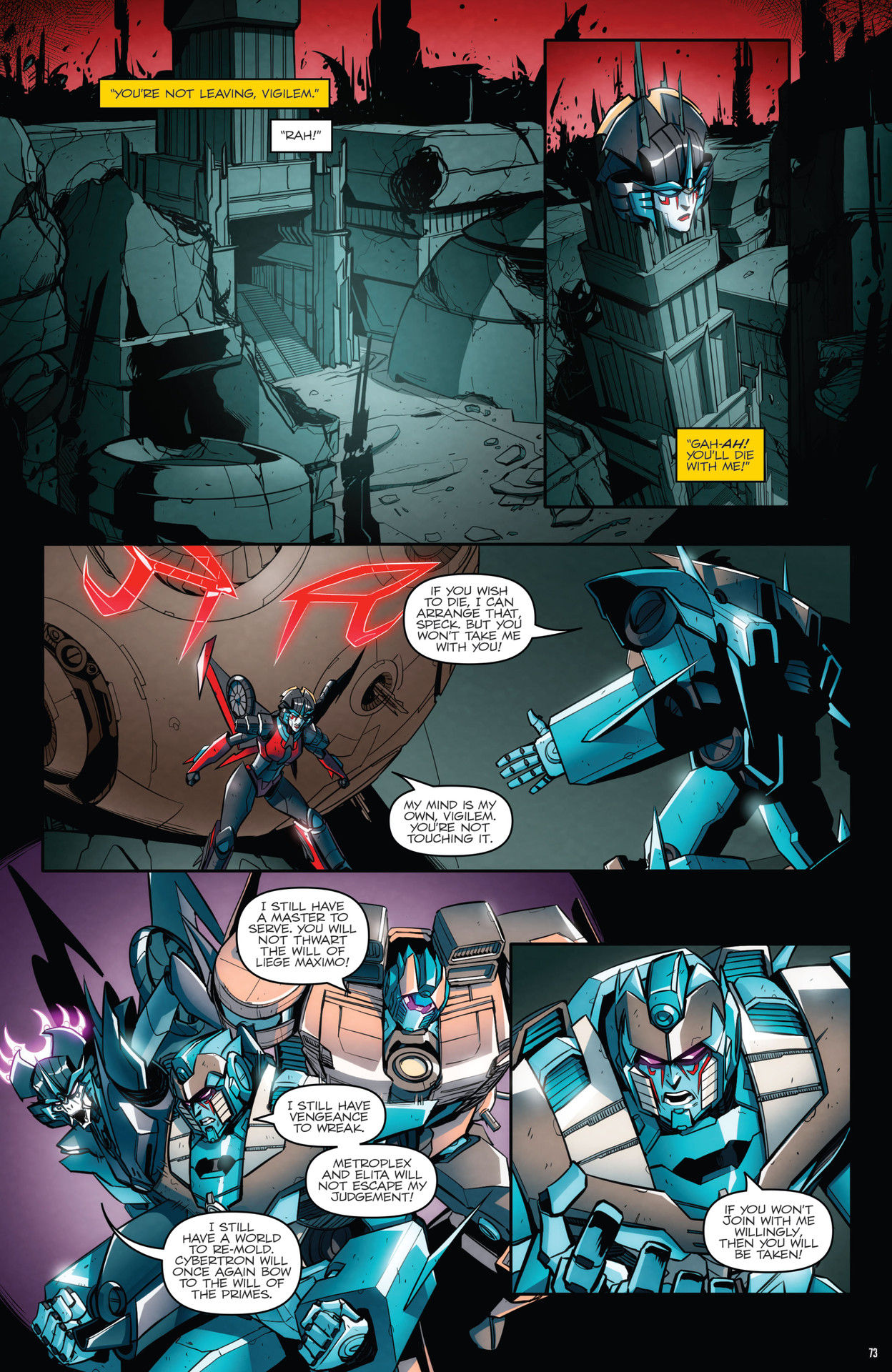 Read online Transformers: The IDW Collection Phase Three comic -  Issue # TPB 2 (Part 1) - 74