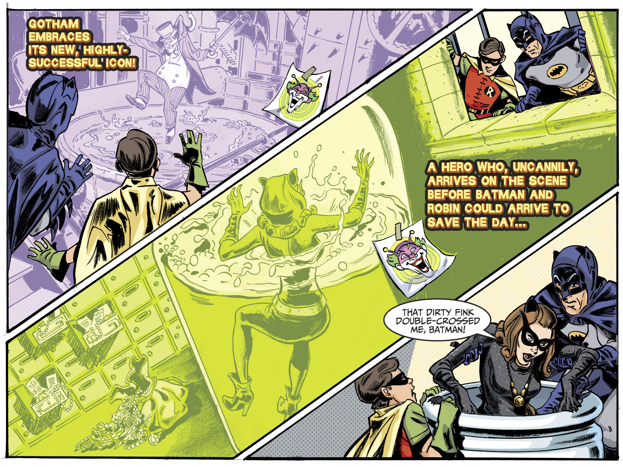 Read online Batman '66 [I] comic -  Issue #52 - 58