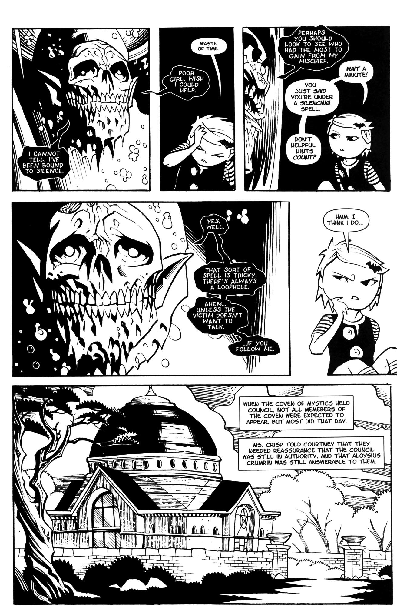 Read online Courtney Crumrin and the Coven of Mystics comic -  Issue #4 - 13