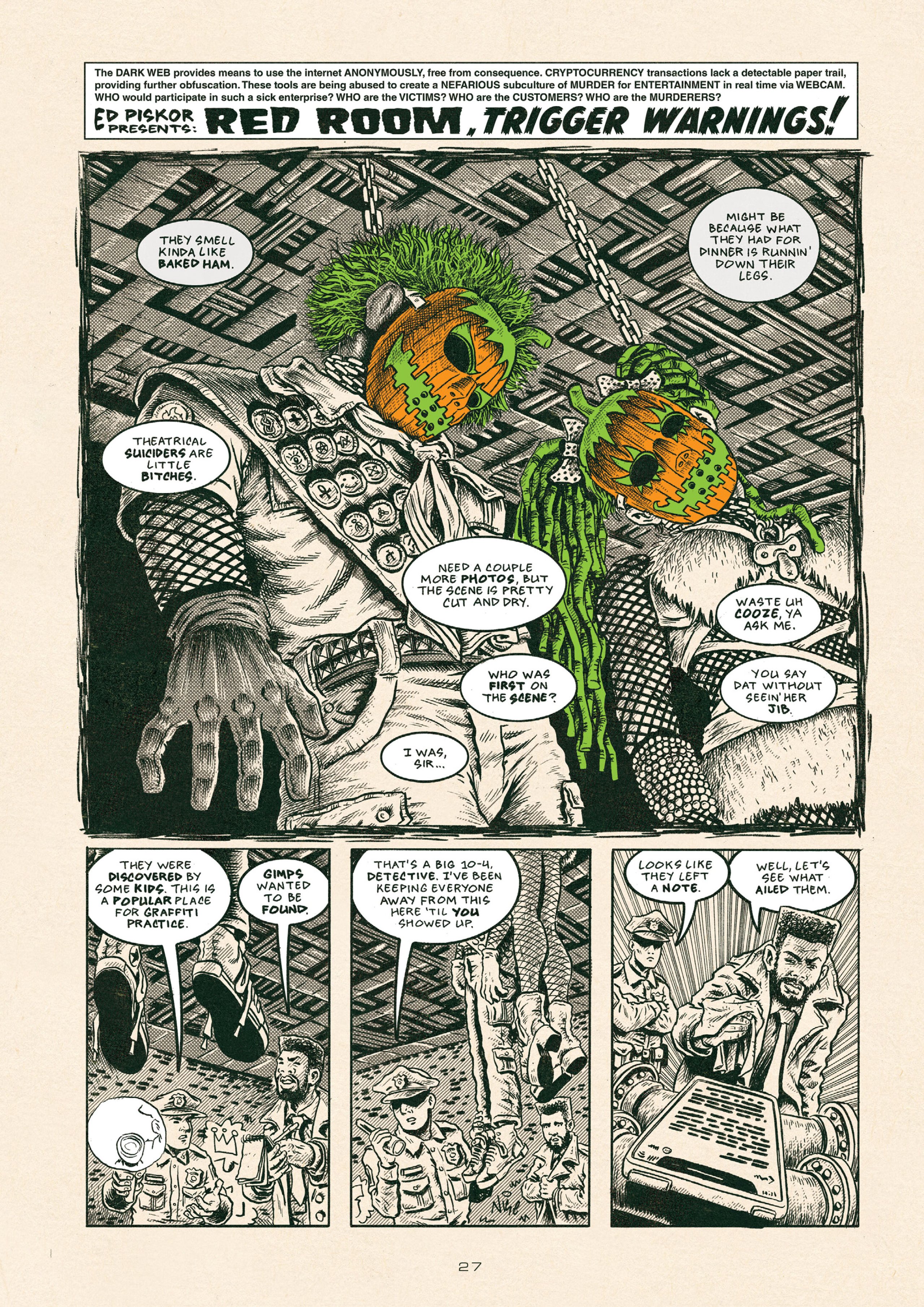 Read online Red Room: Trigger Warnings comic -  Issue # TPB - 37