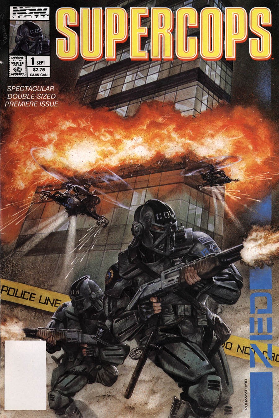 Read online Supercops comic -  Issue #1 - 1