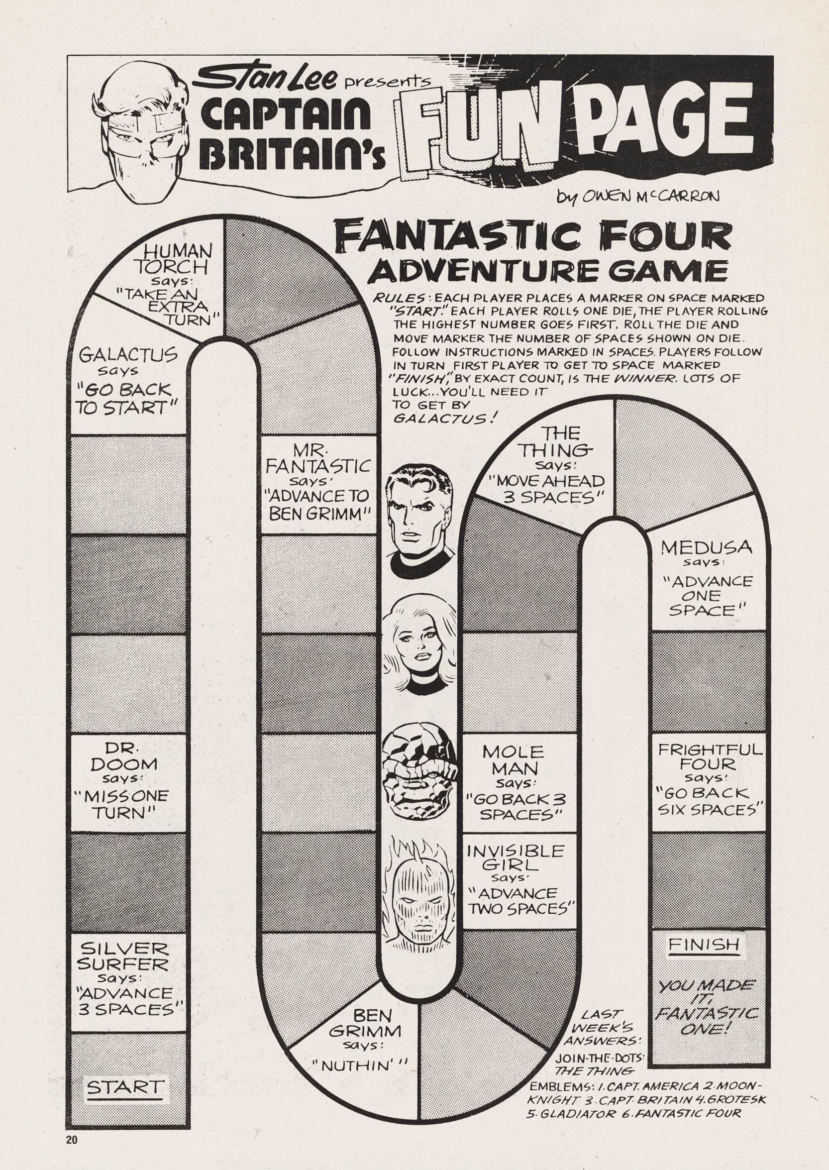 Read online Captain Britain (1976) comic -  Issue #28 - 20