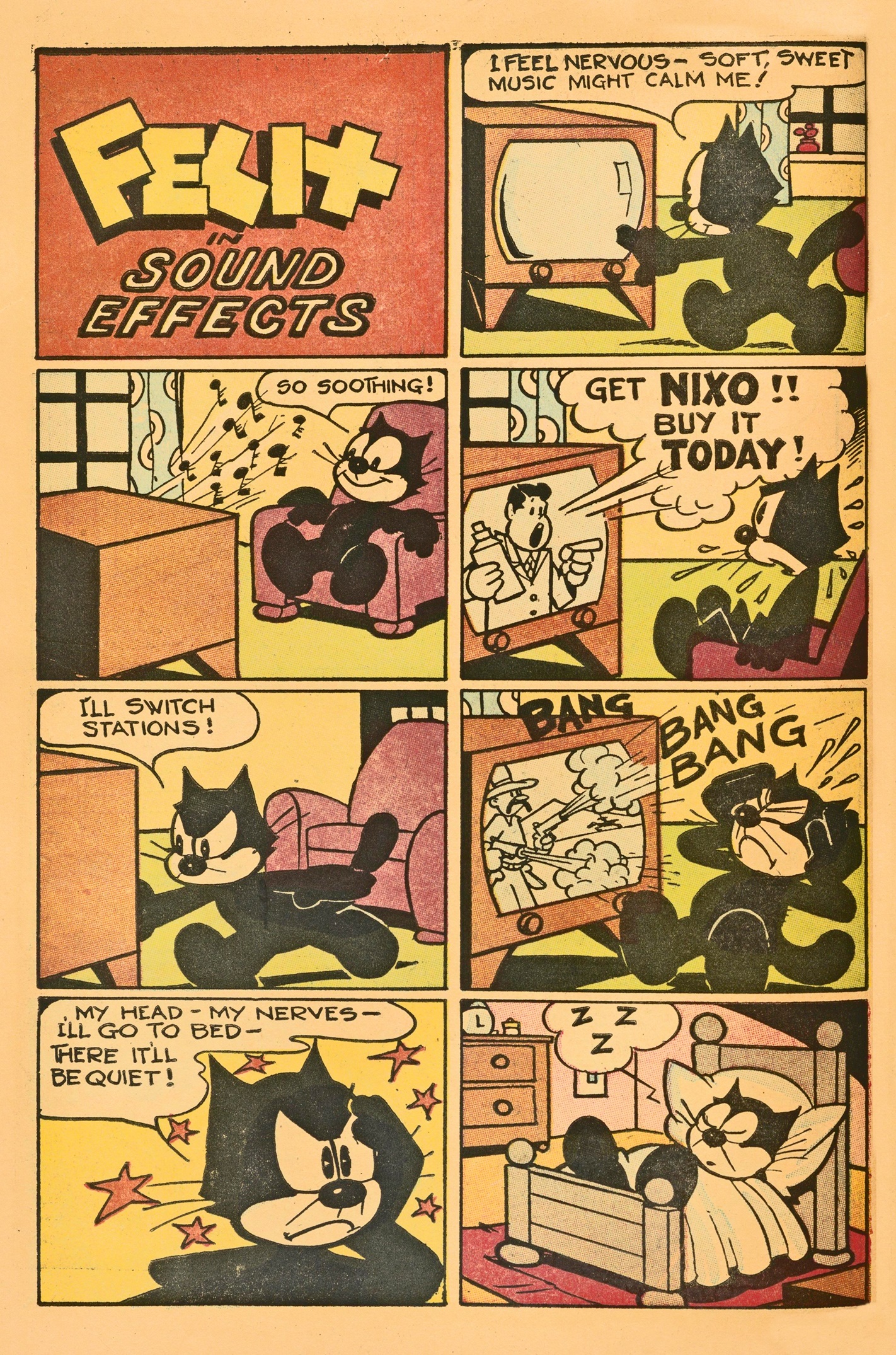 Read online Felix the Cat (1951) comic -  Issue #61 - 10