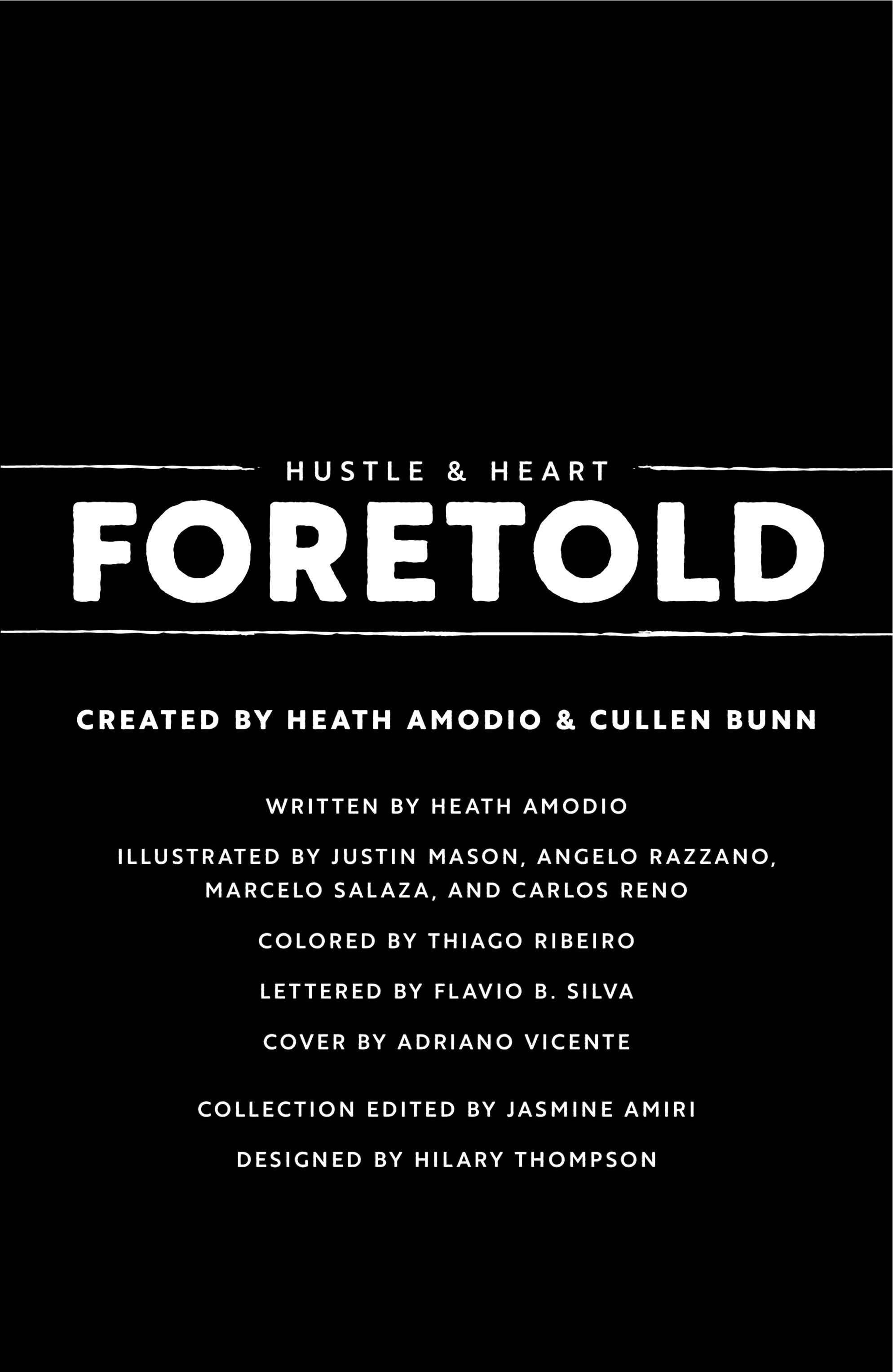 Read online Hustle and Heart: Foretold comic -  Issue # TPB - 3