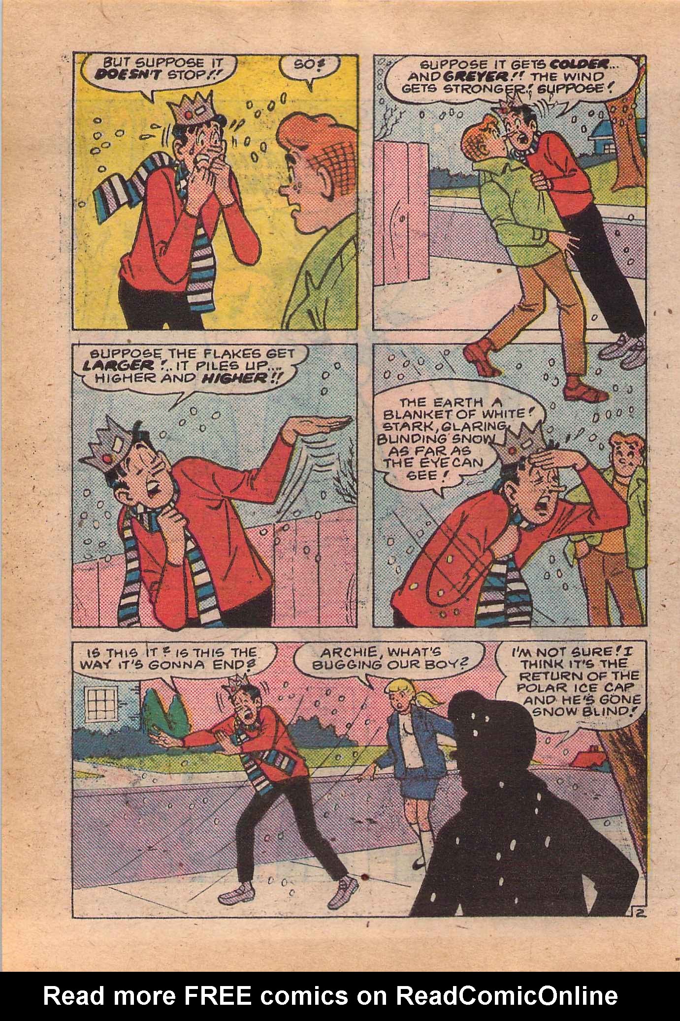 Read online Archie's Double Digest Magazine comic -  Issue #34 - 138