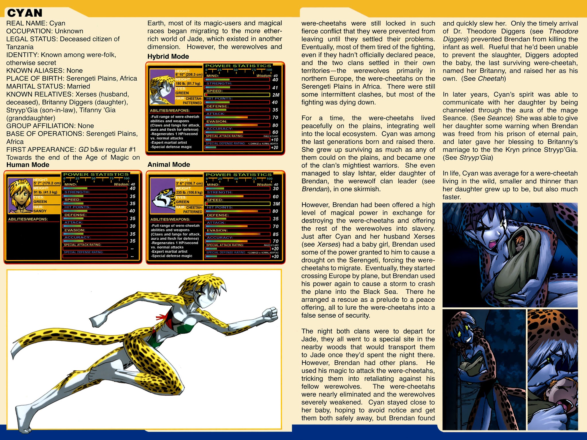 Read online Gold Digger Sourcebook: The Official Handbook of the GD Universe comic -  Issue #3 - 12
