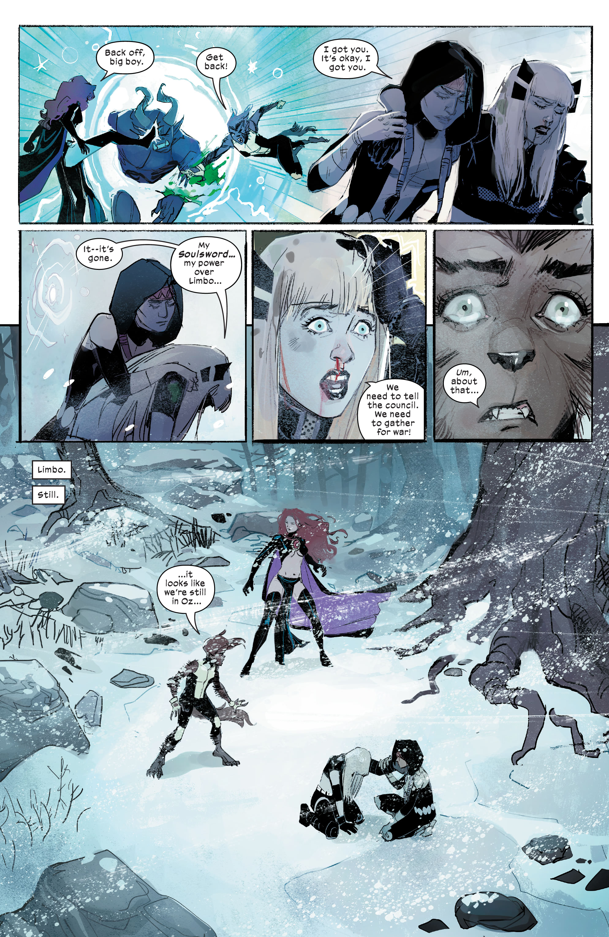 Read online New Mutants (2019) comic -  Issue #25 - 26
