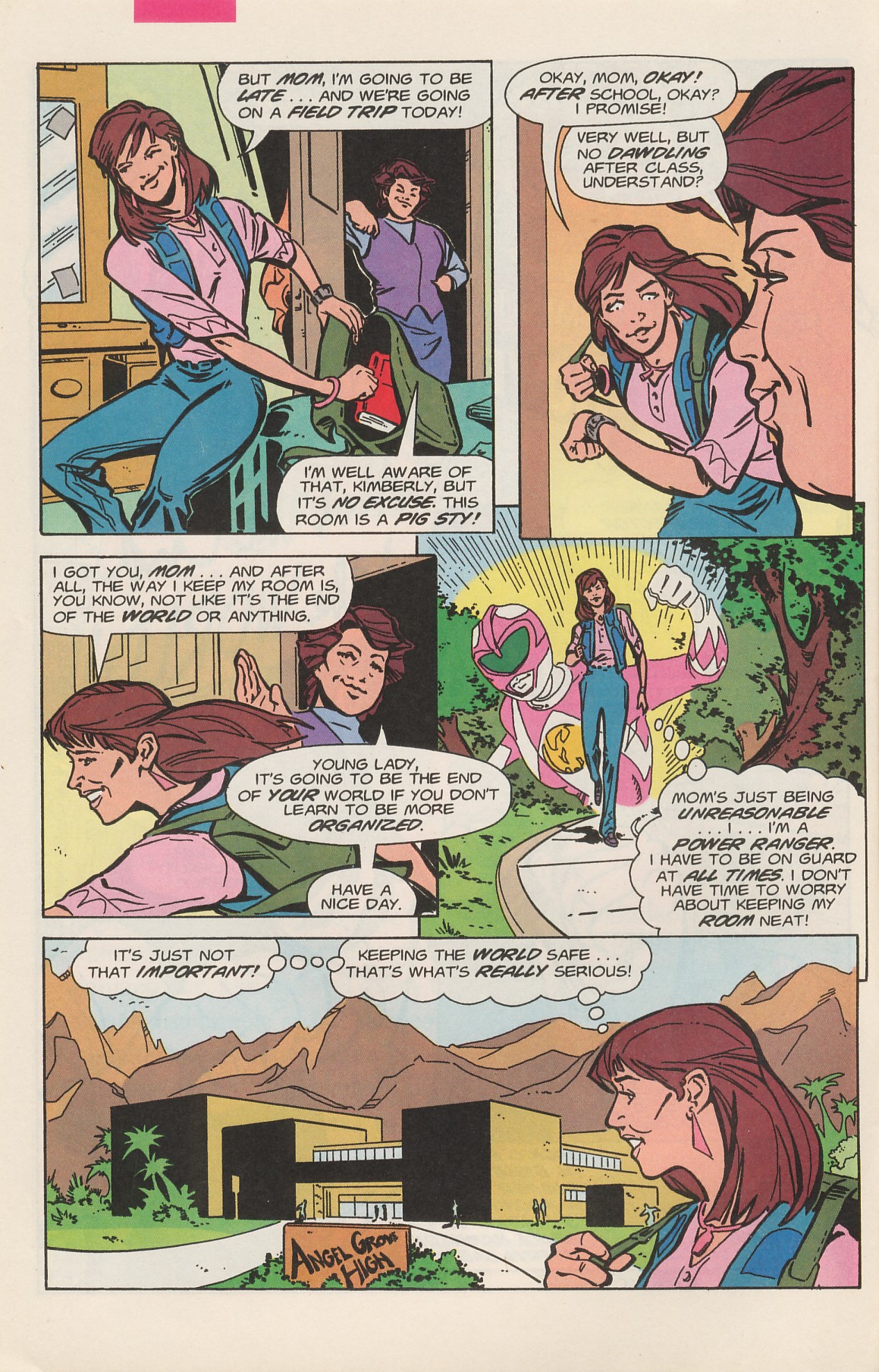 Read online Saban's Mighty Morphin Power Rangers (1994) comic -  Issue #3 - 4
