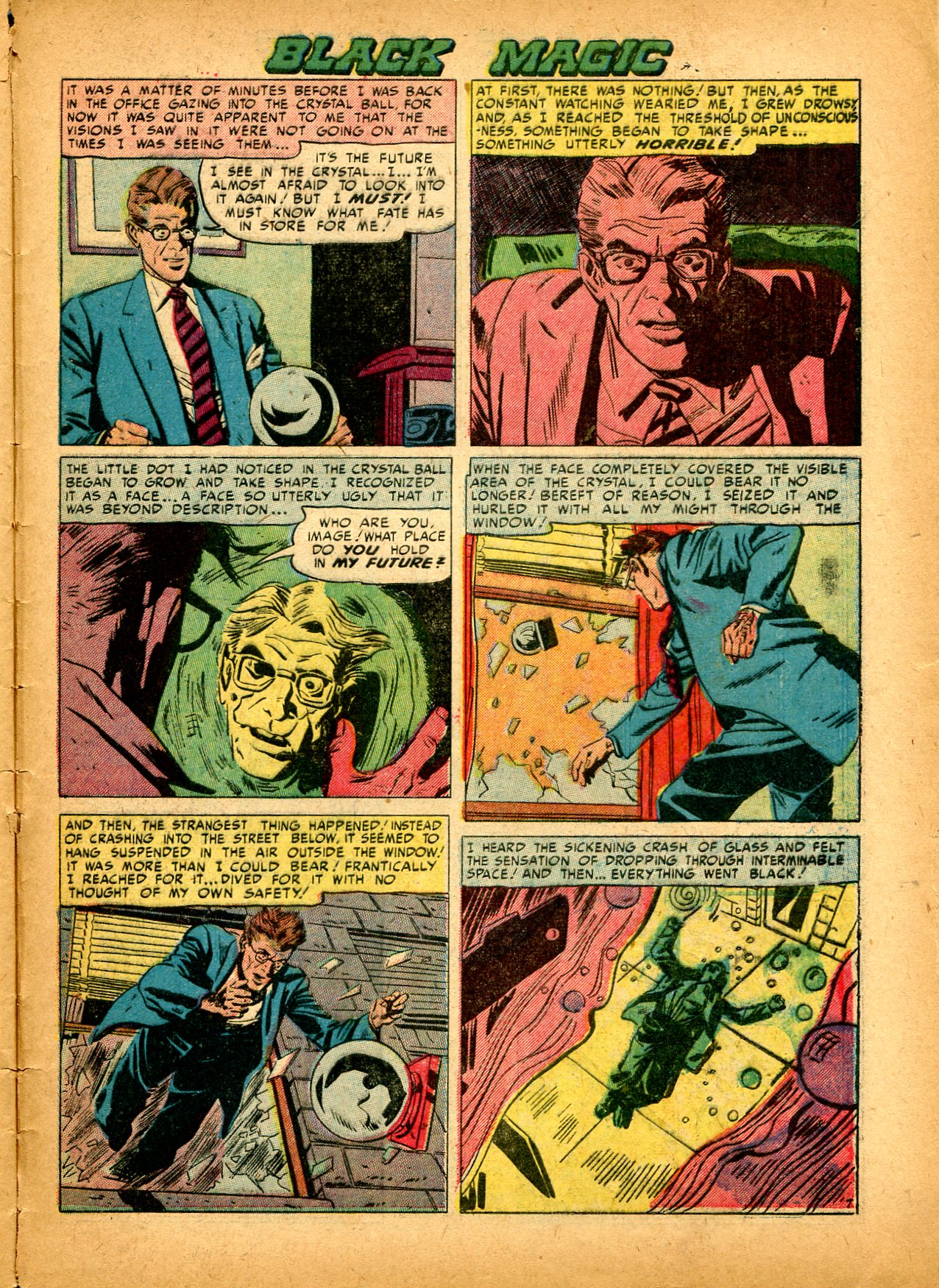 Read online Black Magic (1950) comic -  Issue #8 - 39