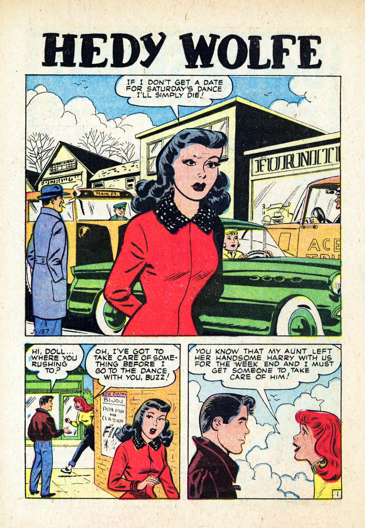 Read online Patsy Walker comic -  Issue #64 - 16
