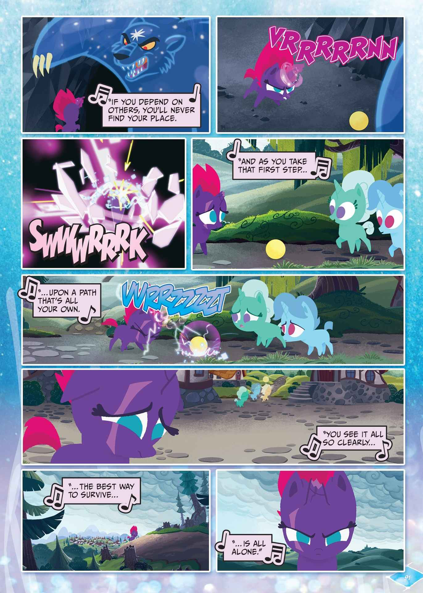 Read online My Little Pony: The Movie Adaptation comic -  Issue # TPB - 92