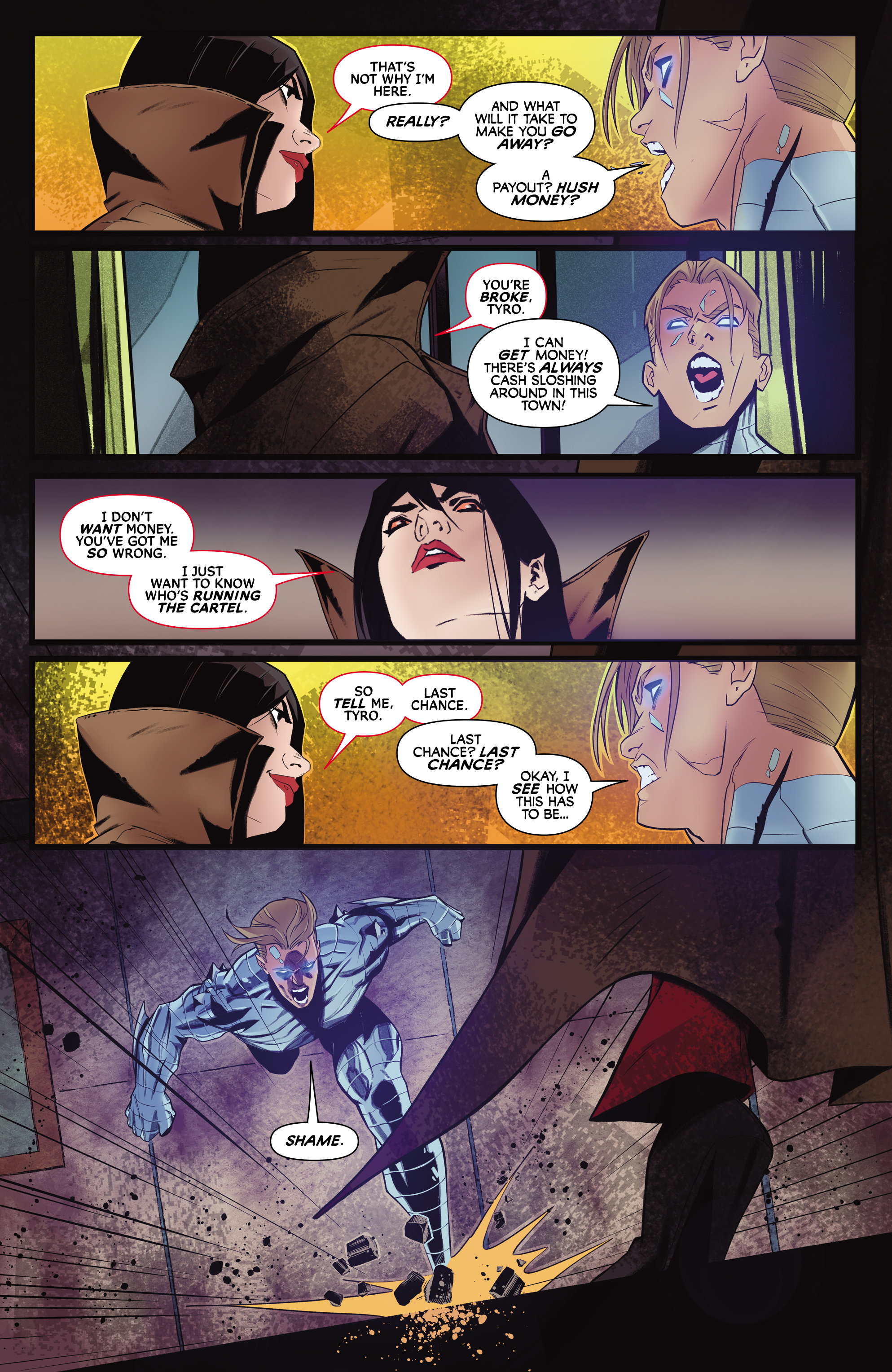 Read online Vampirella Versus The Superpowers comic -  Issue #5 - 12