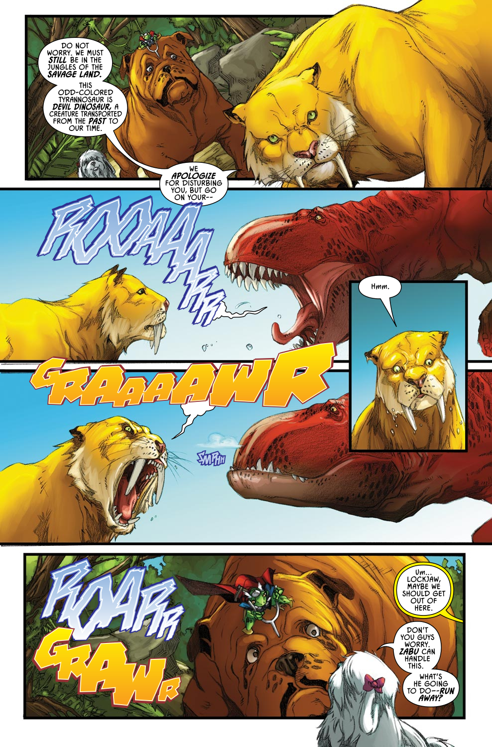 Read online Lockjaw and the Pet Avengers comic -  Issue #2 - 8