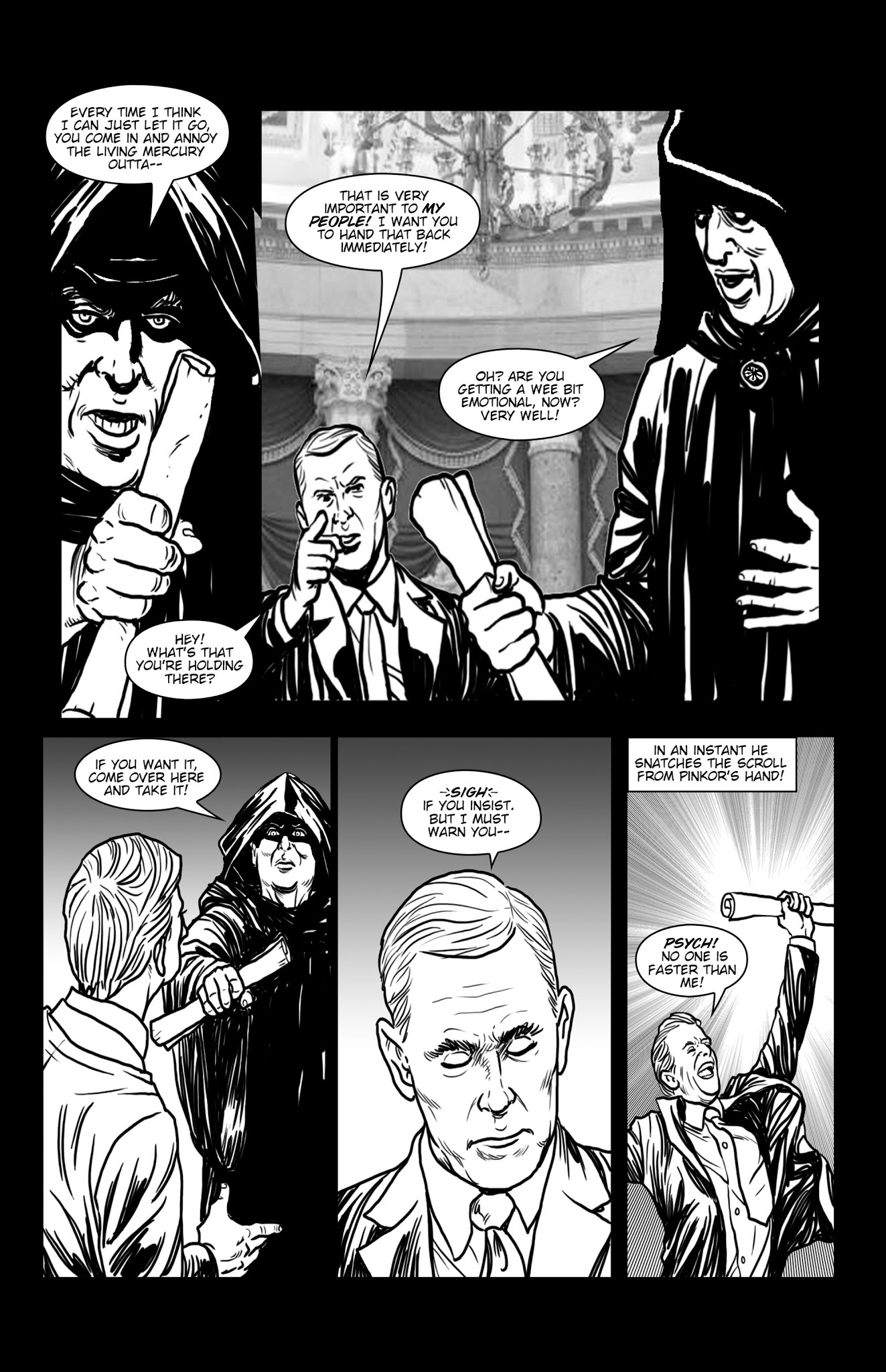 Read online President Pence comic -  Issue # Full - 20